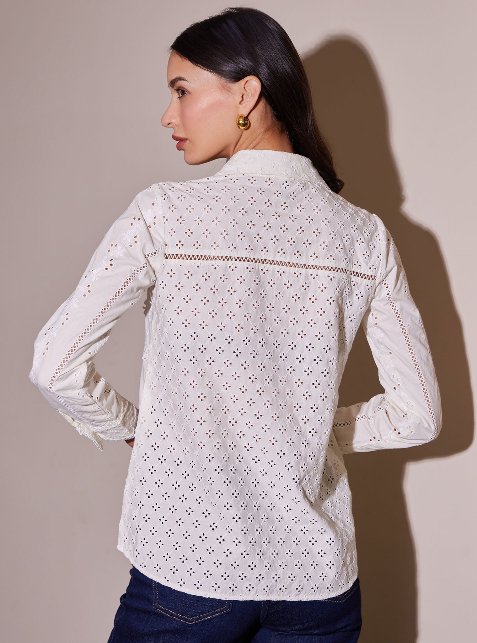 Clio Supima Cotton White Shirt