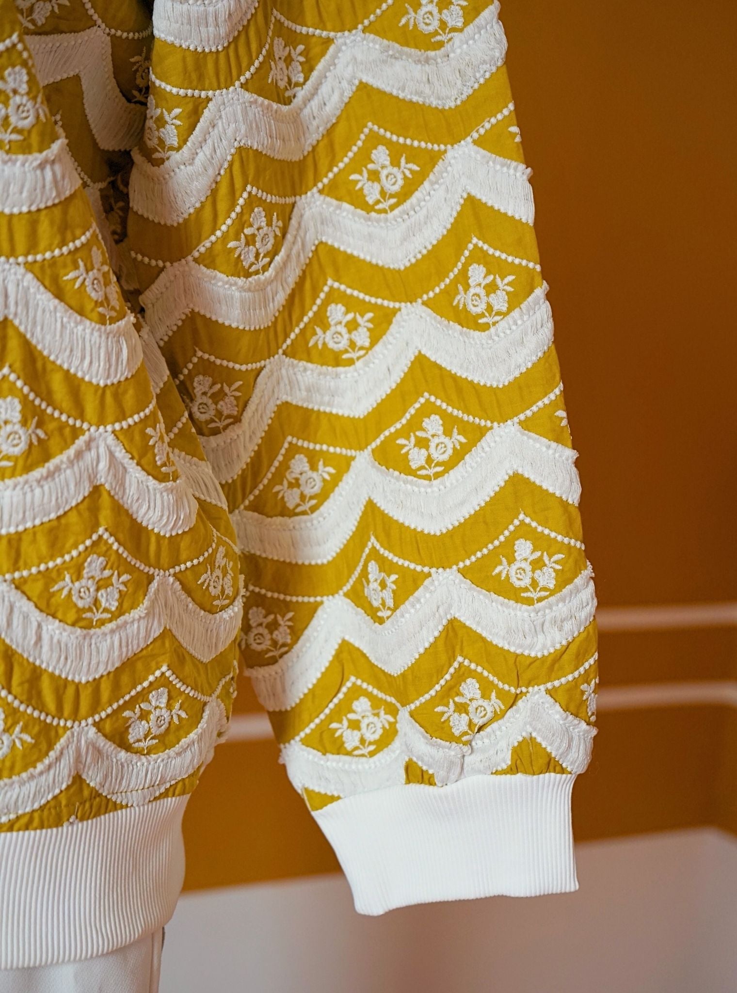 Nele Supima Cotton Mustard Jacket