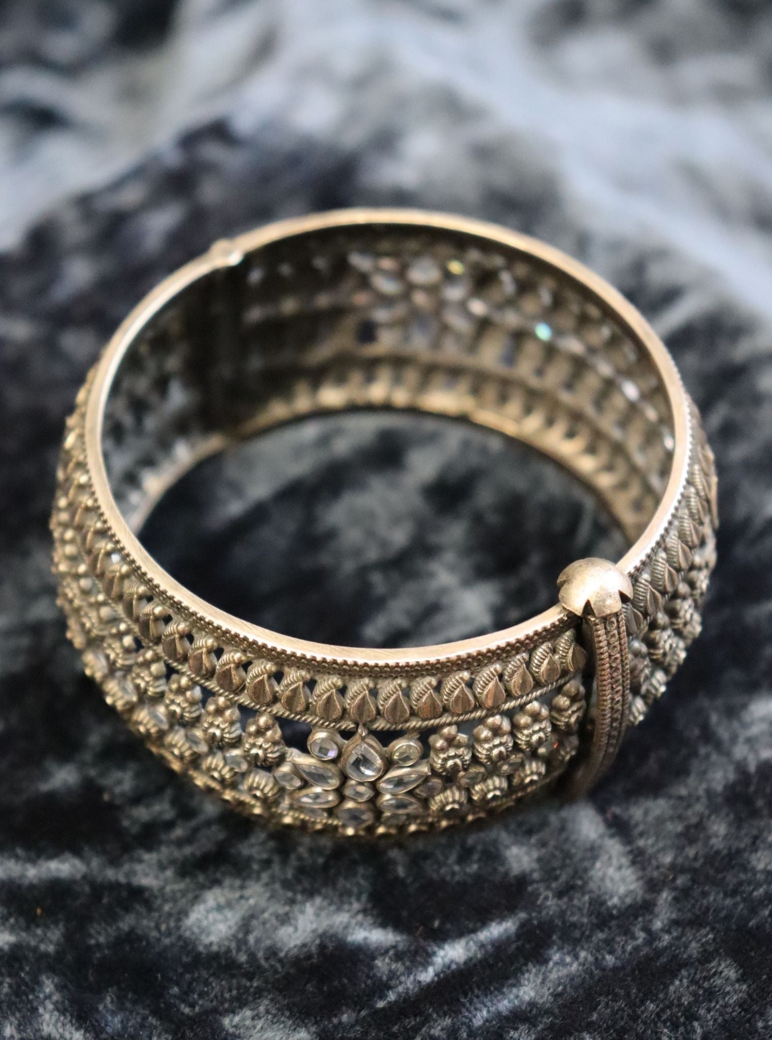 Pure Silver Parijat kada