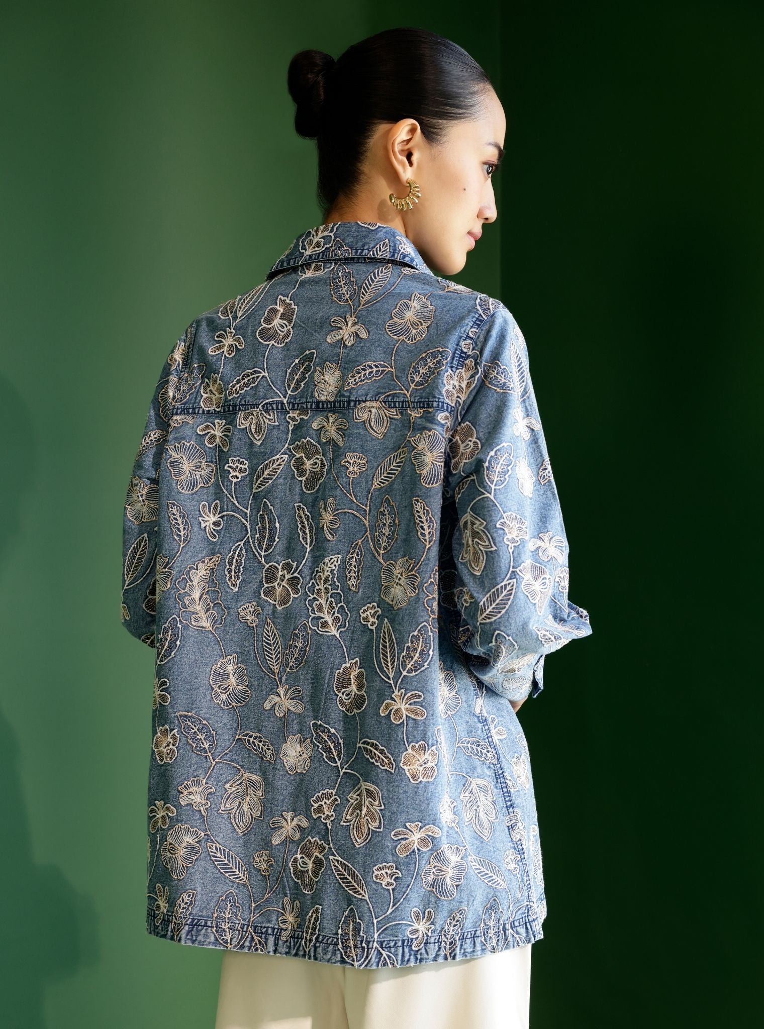 Ceri Denim Blue Shirt