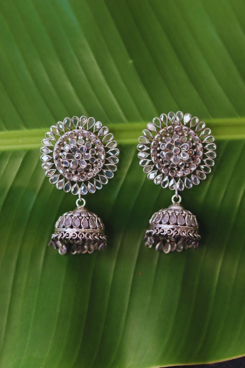 Pure Silver Urmi jhumka