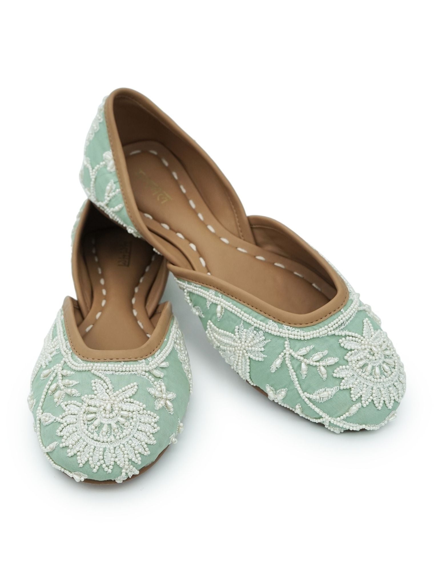 Mira Light green Vegan Jutti