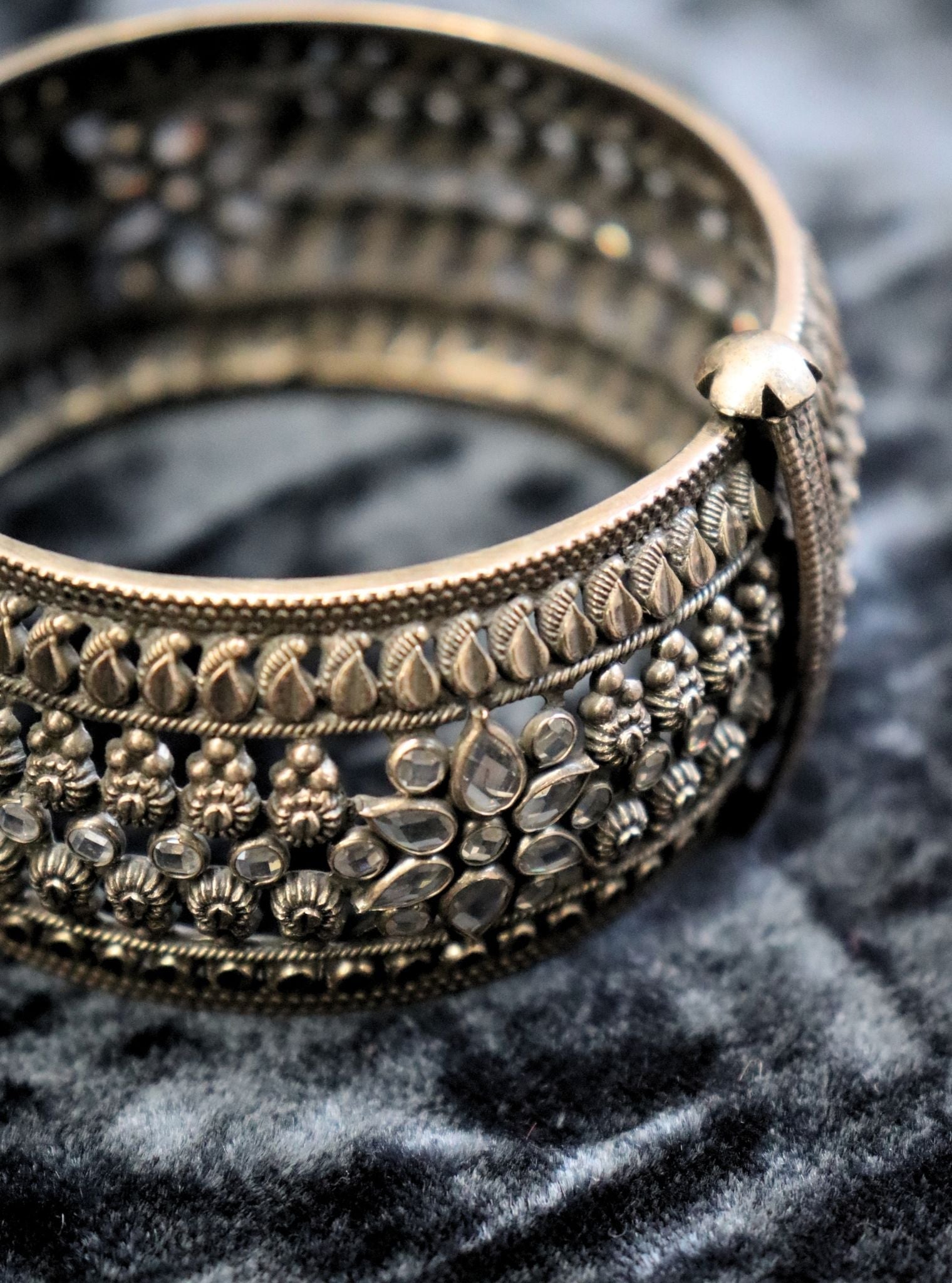 Pure Silver Parijat kada