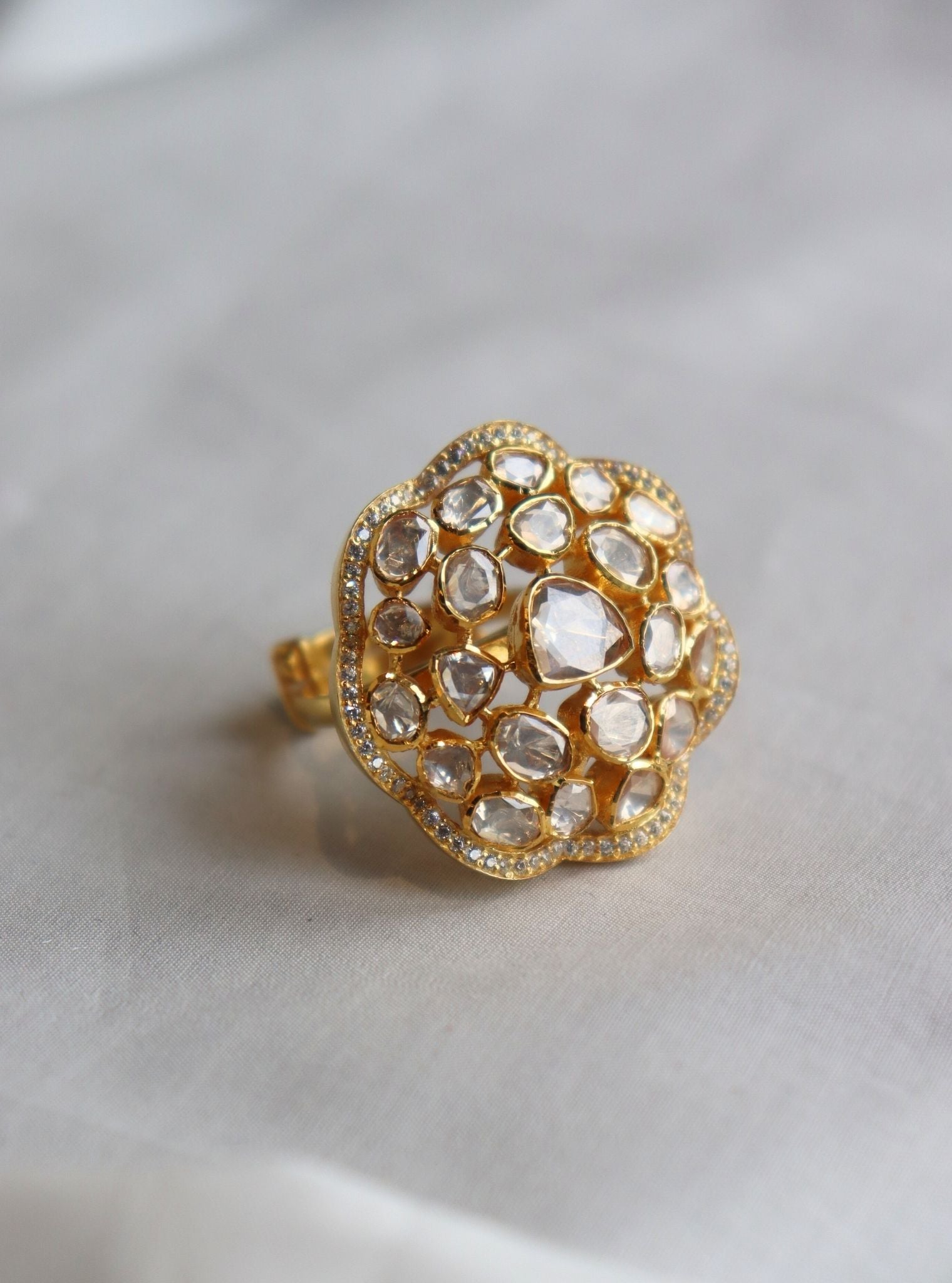 Pure Silver Reva Ring