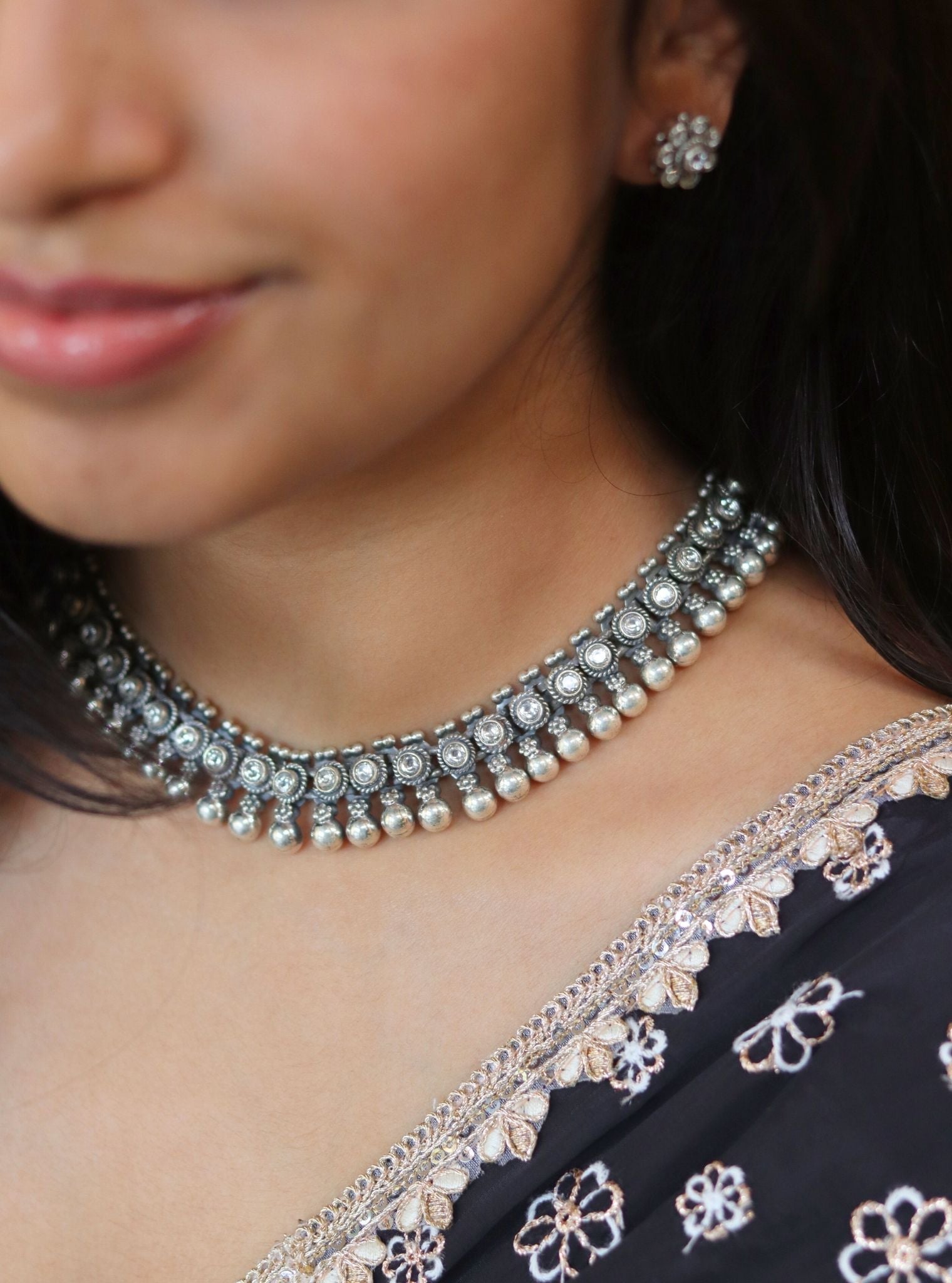 Pure Silver Anika Necklace