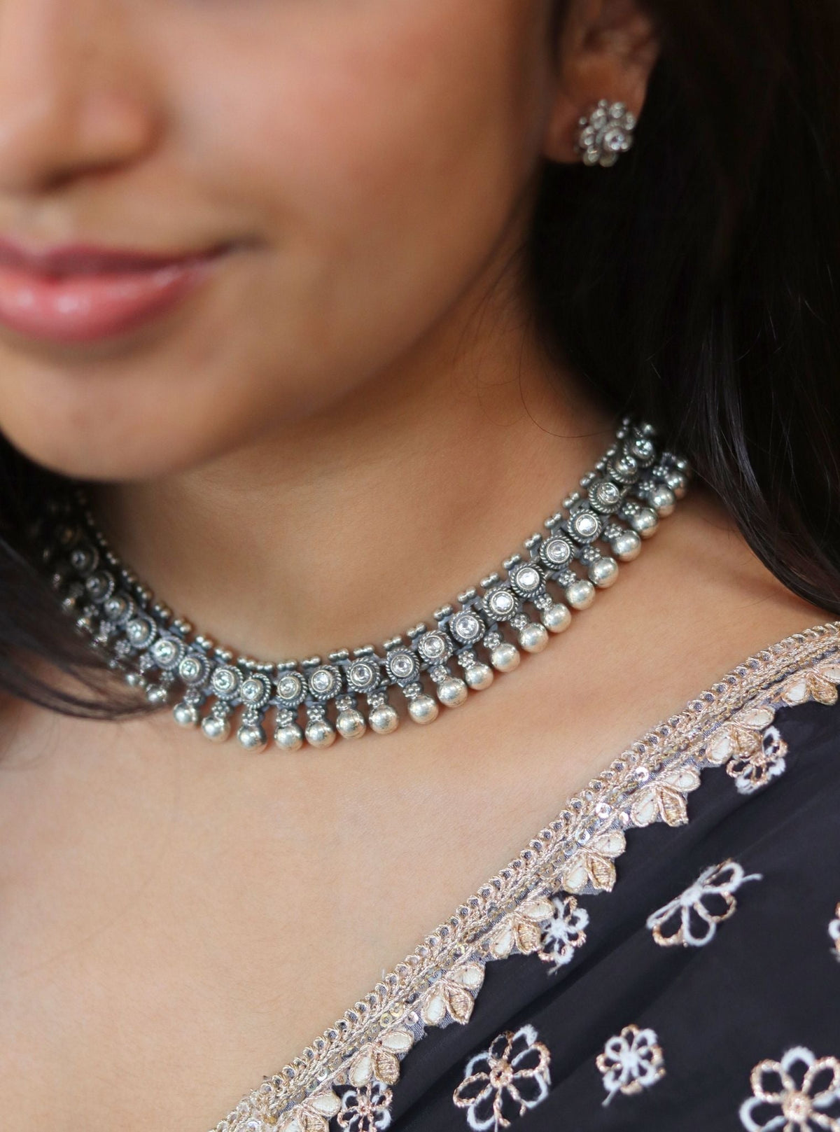 Pure Silver Anika Necklace