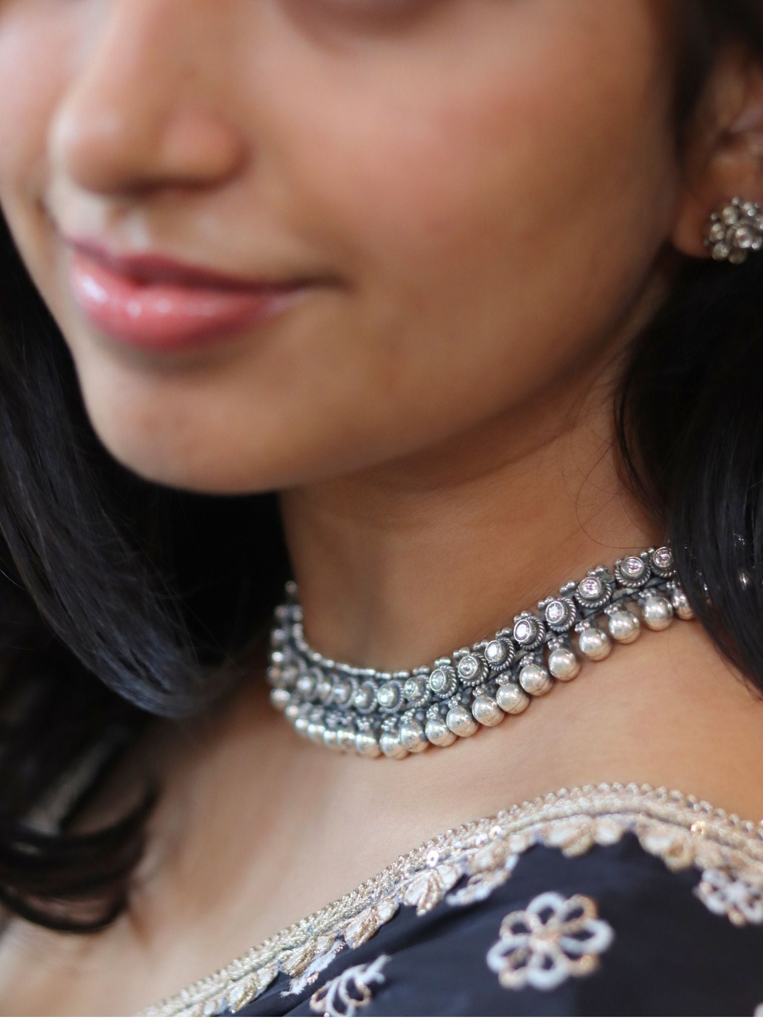 Pure Silver Anika Necklace