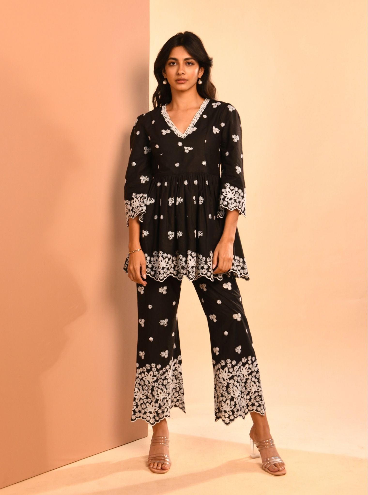 Ayn Supima Cotton Black Co-ord Set