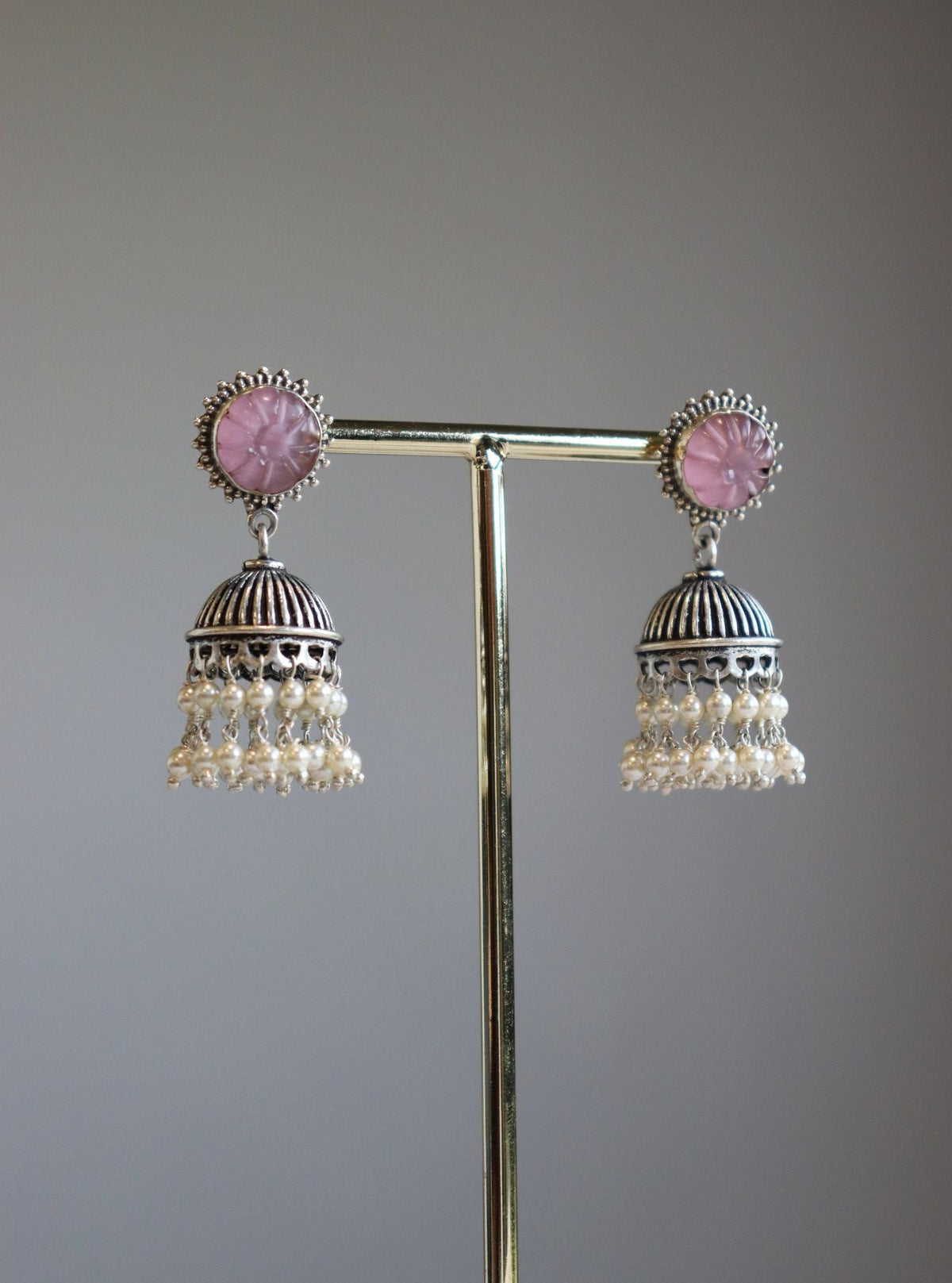 Pure Silver Chitra Jhumki