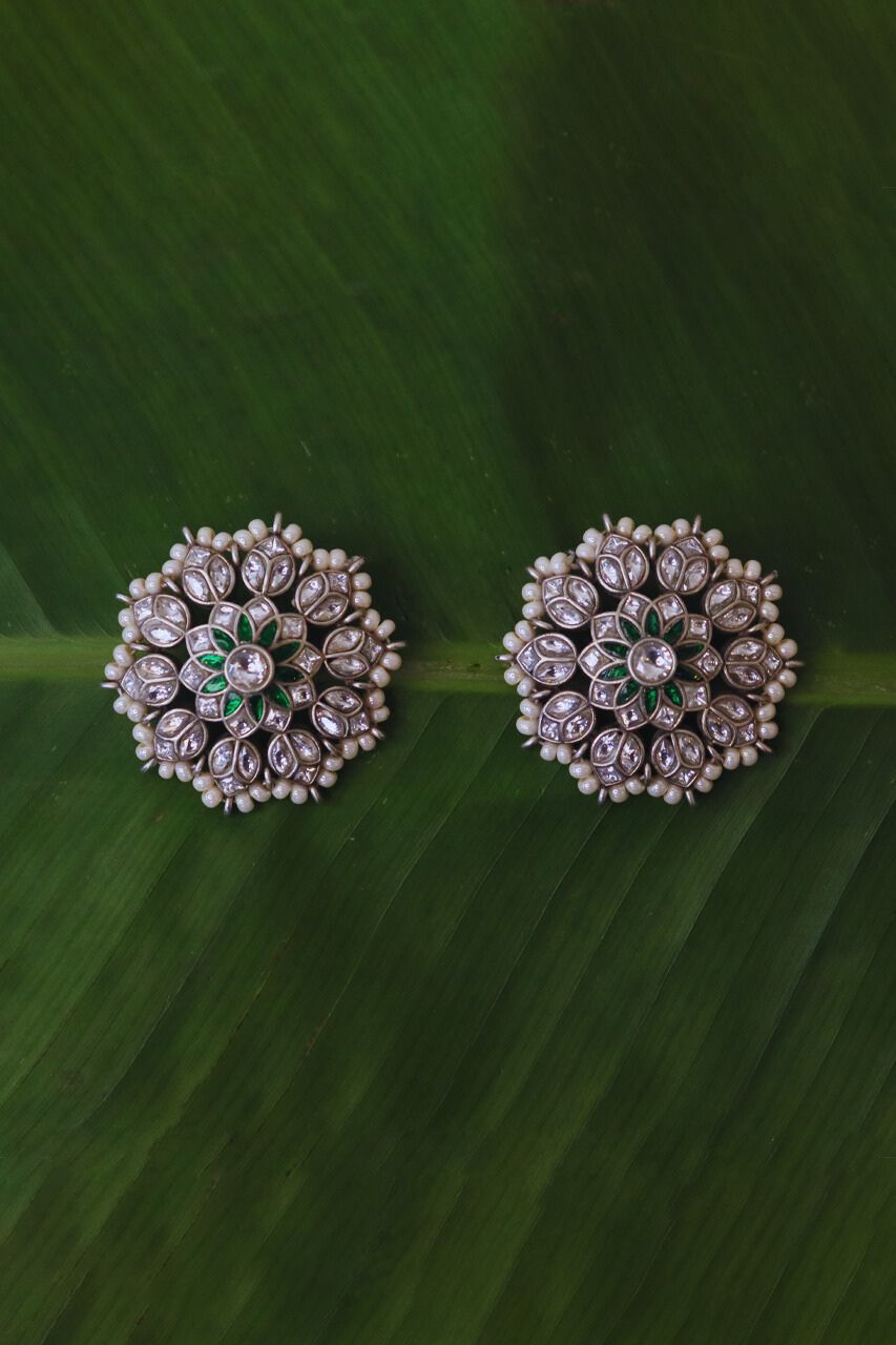Pure Silver Chaaya Studs