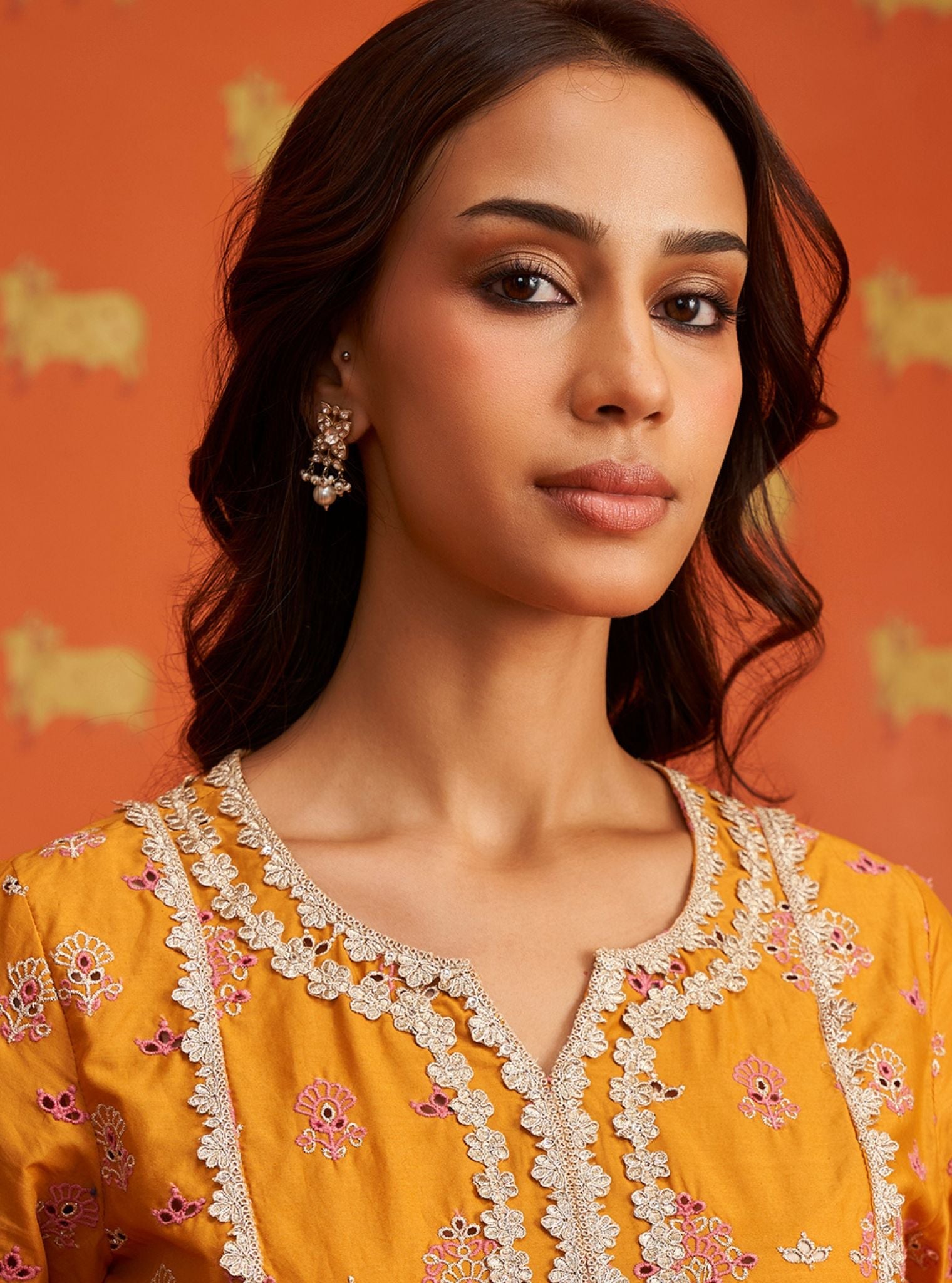 Pure Silver Dhara Earrings