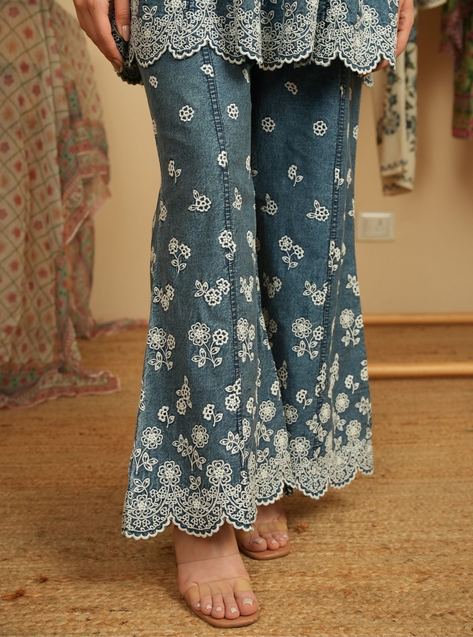 Sariona Denim Co-ord Set