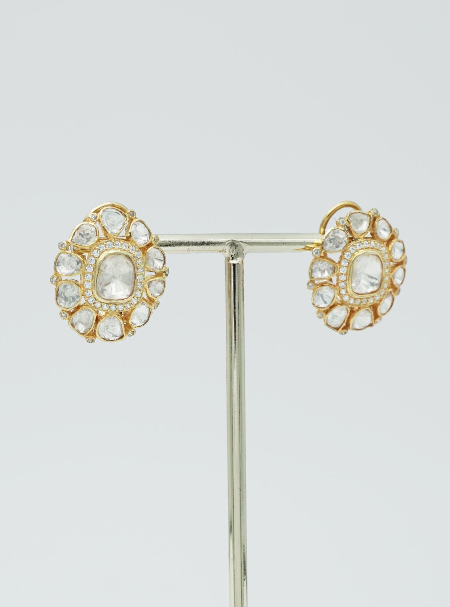 Pure Silver Naina Studs