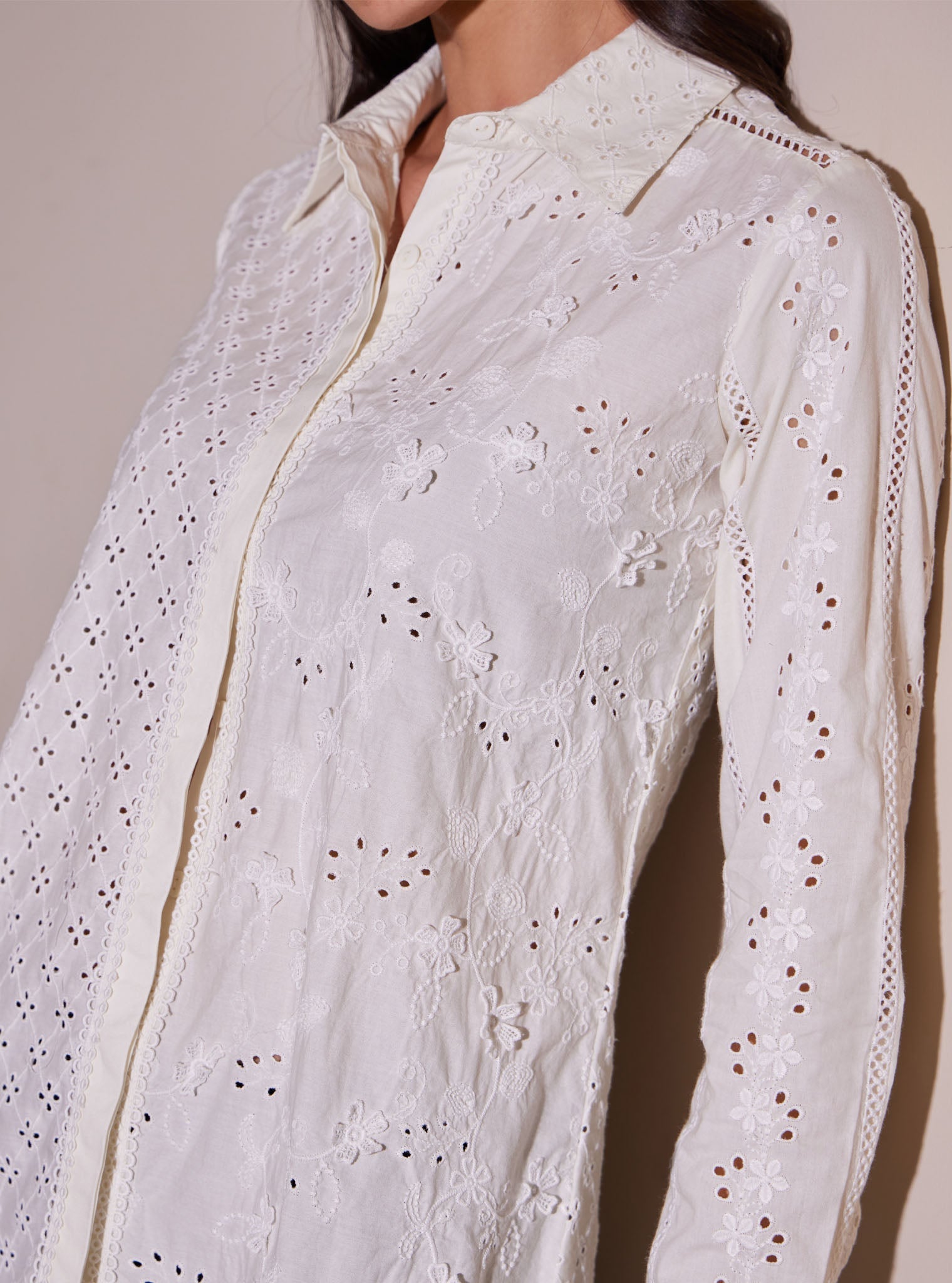 Clio Supima Cotton White Shirt