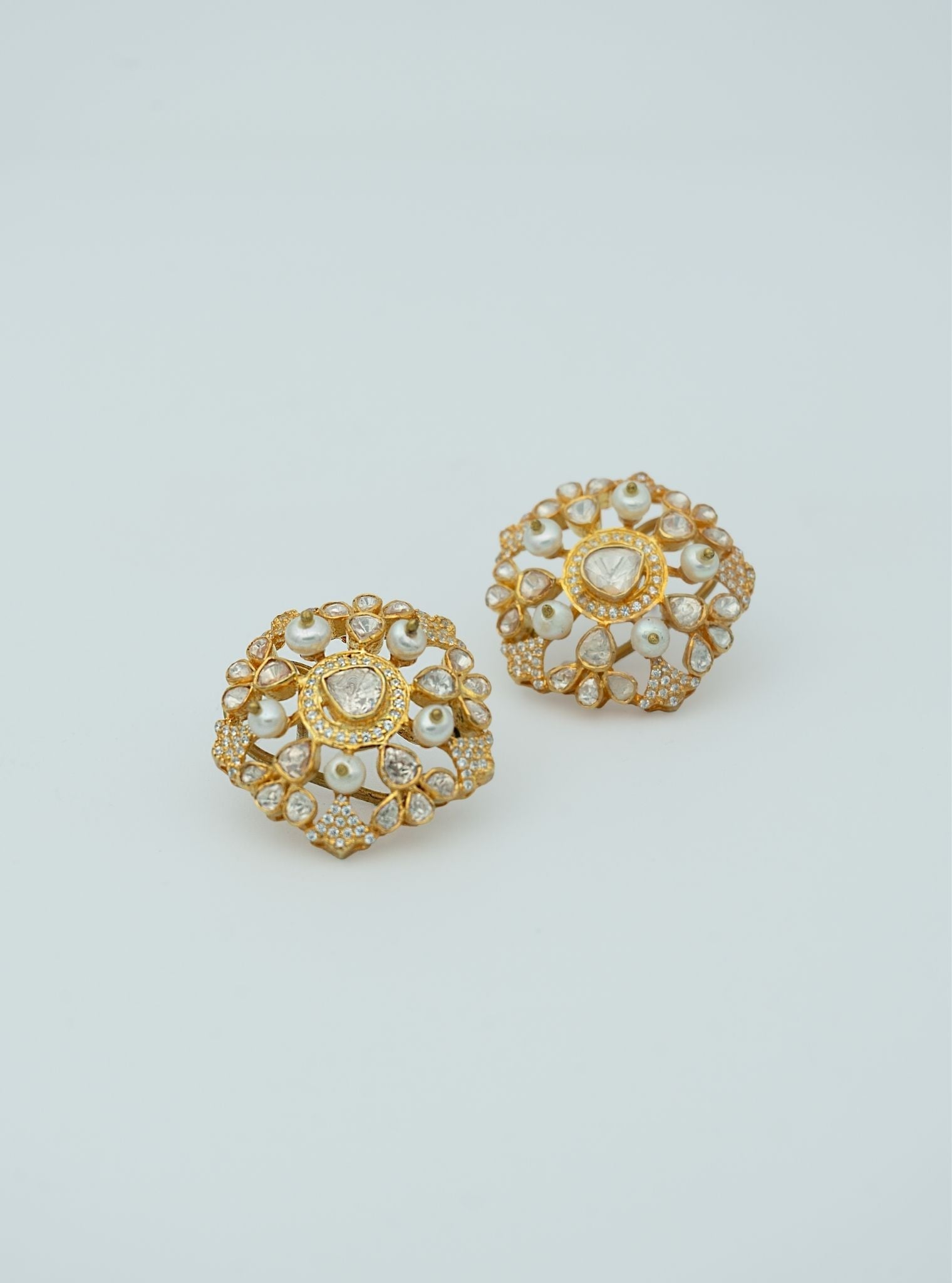 Pure Silver Raya Studs