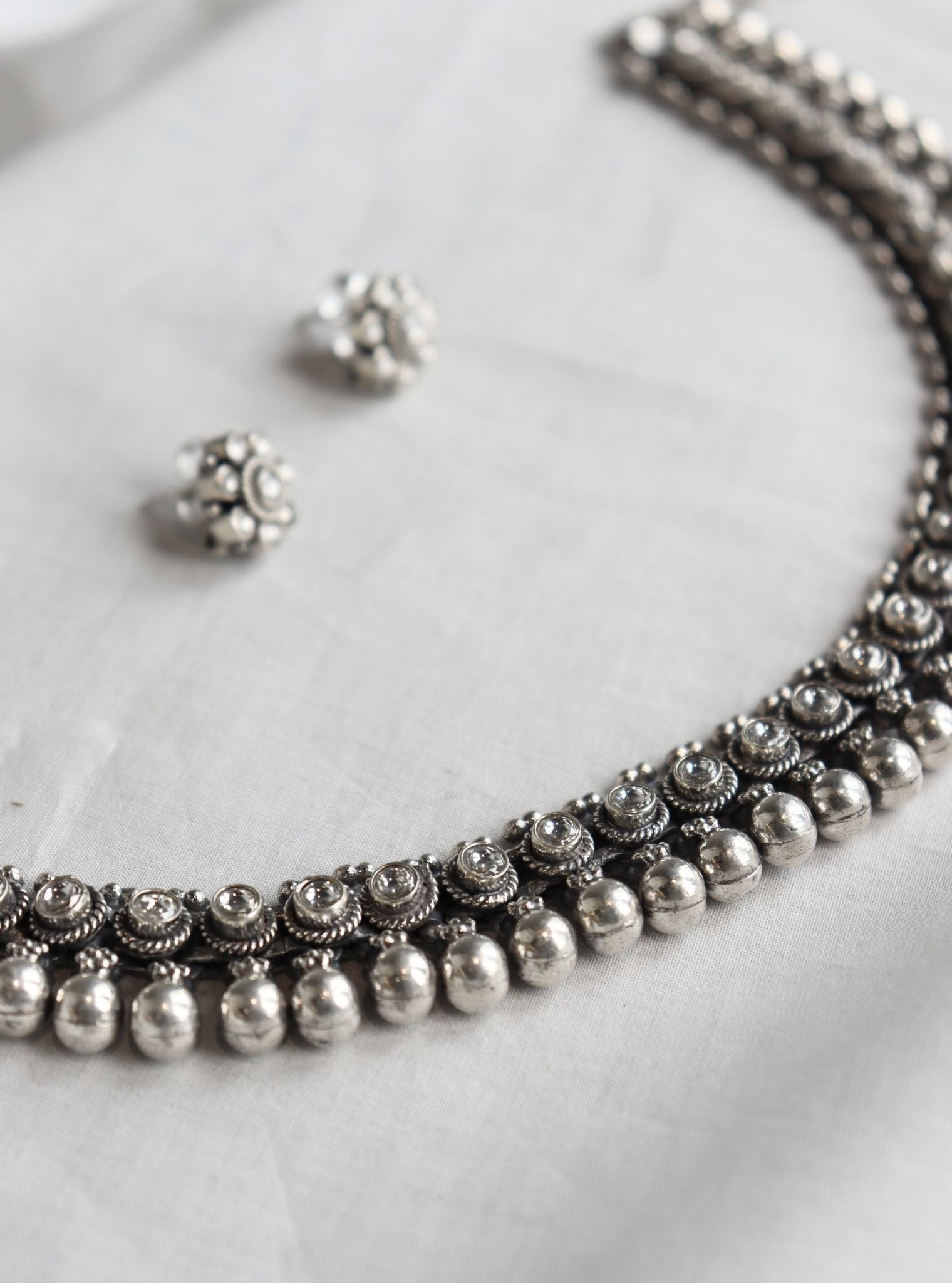 Pure Silver Anika Necklace