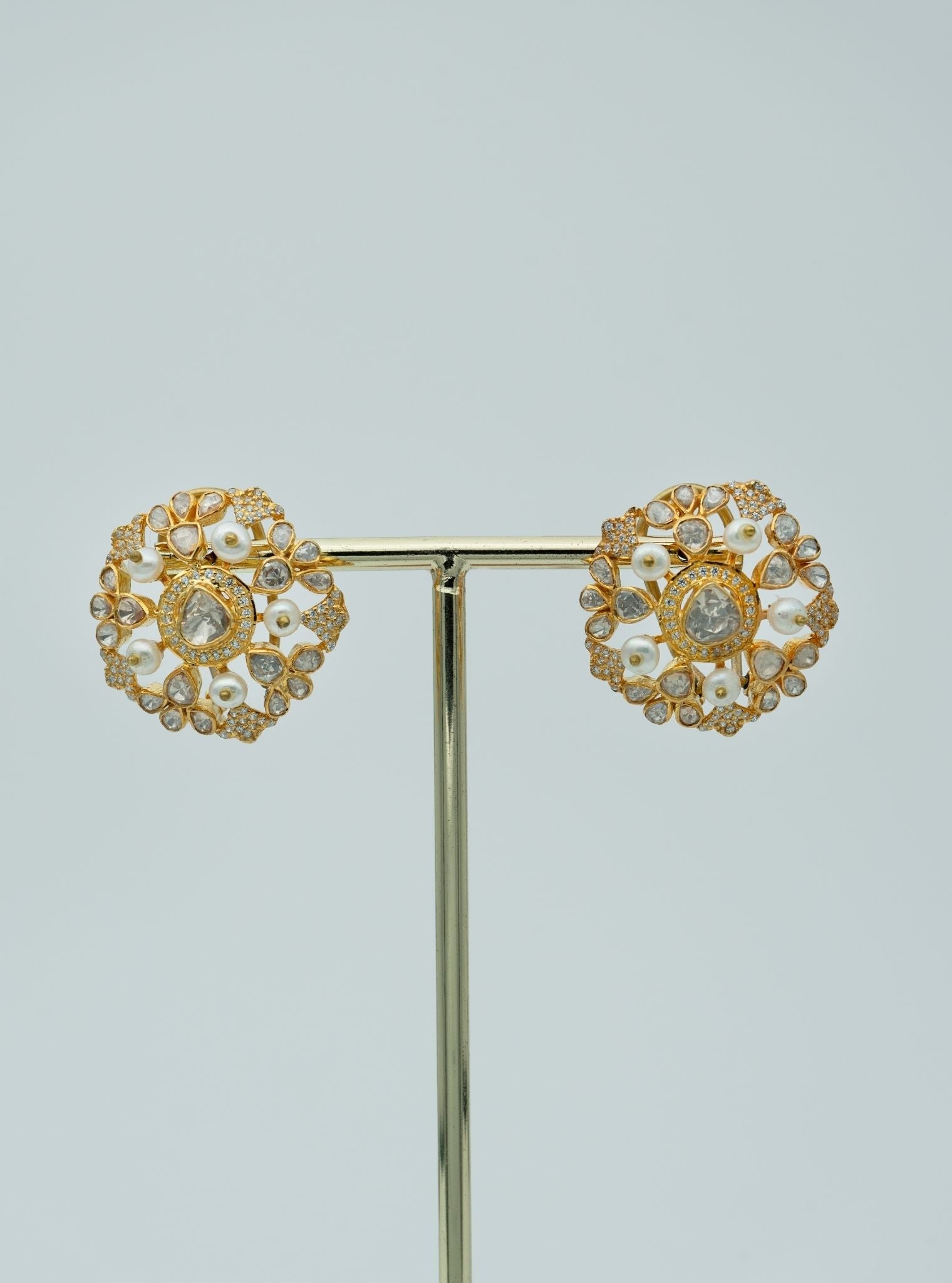 Pure Silver Raya Studs