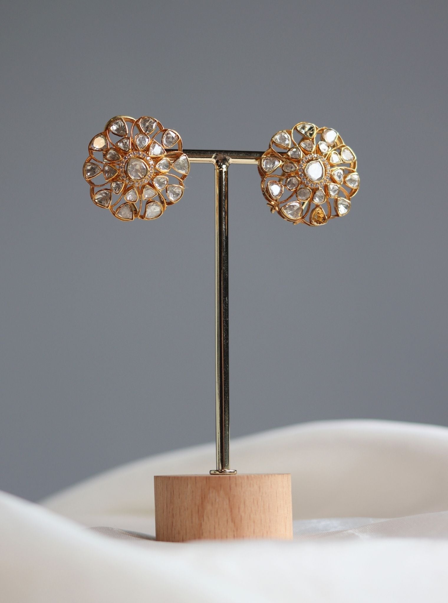 Pure Silver Fari Studs