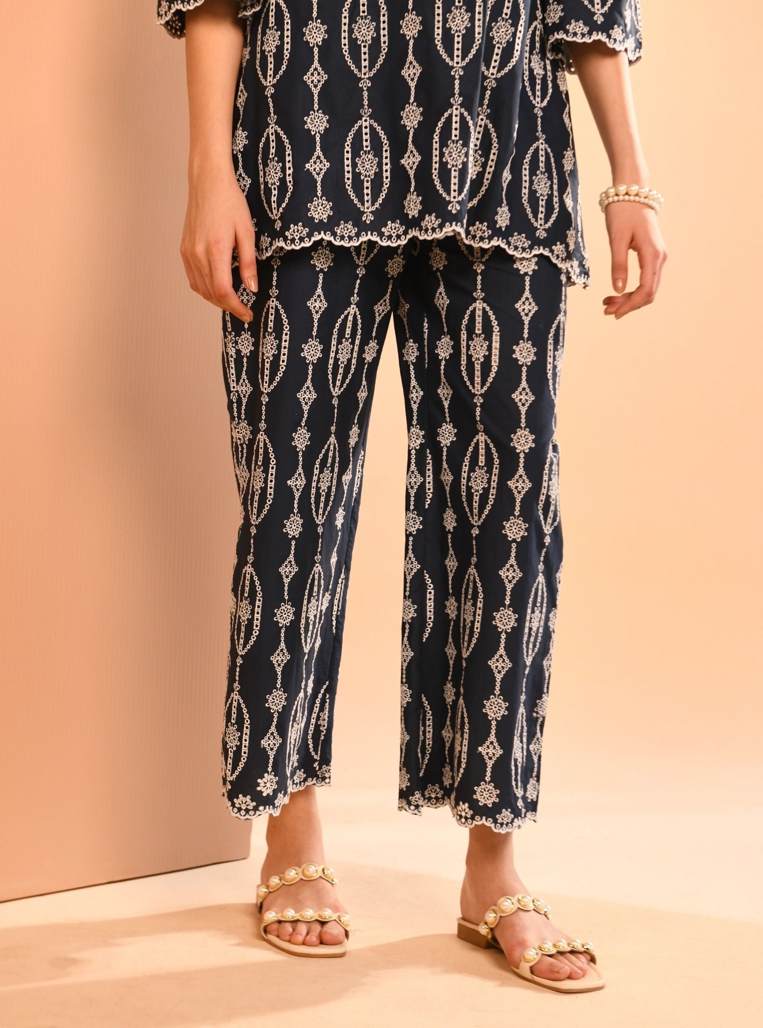 Reeve Supima Cotton Navy Co-ord Set