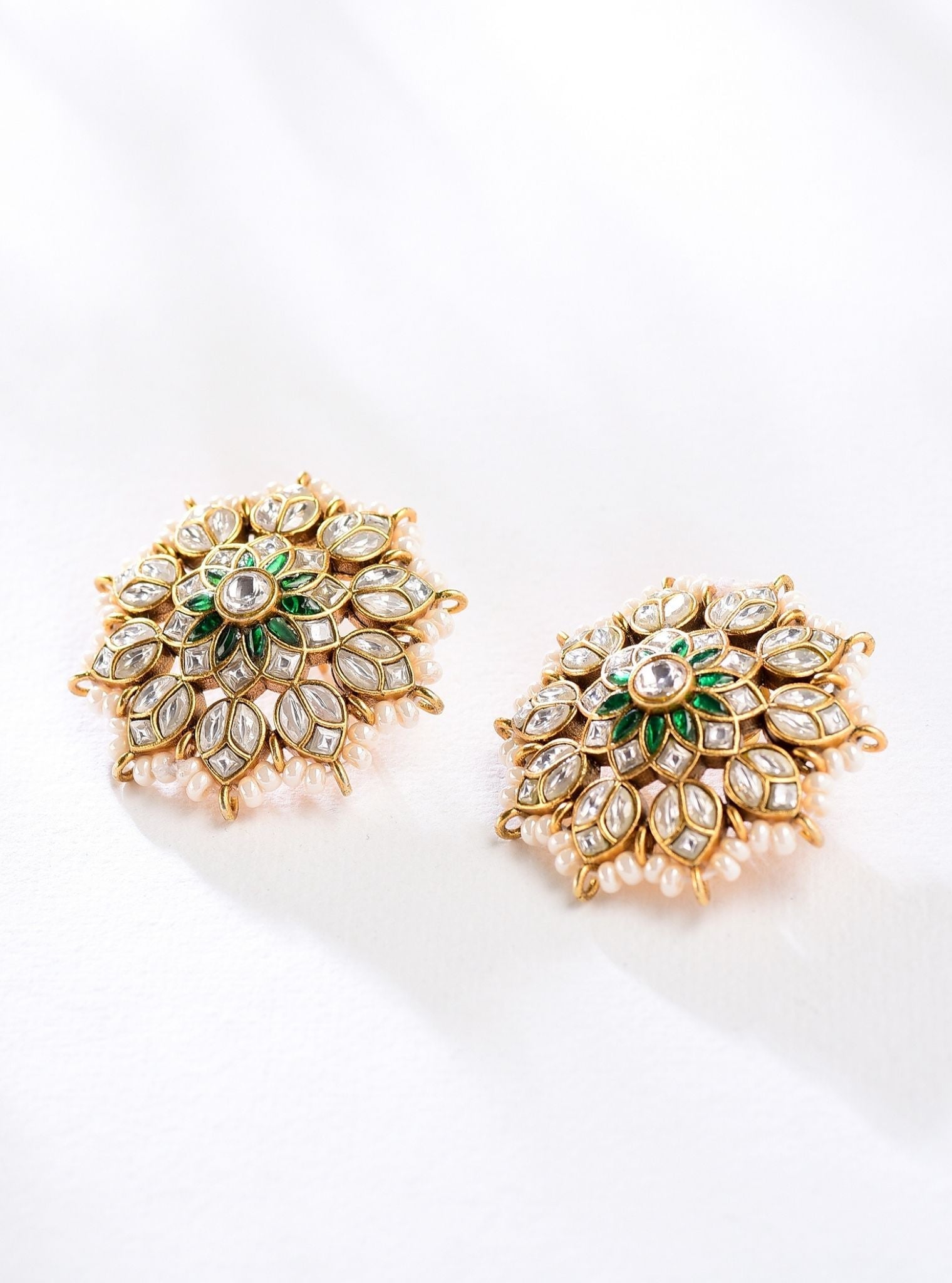 Pure Silver Baani Studs