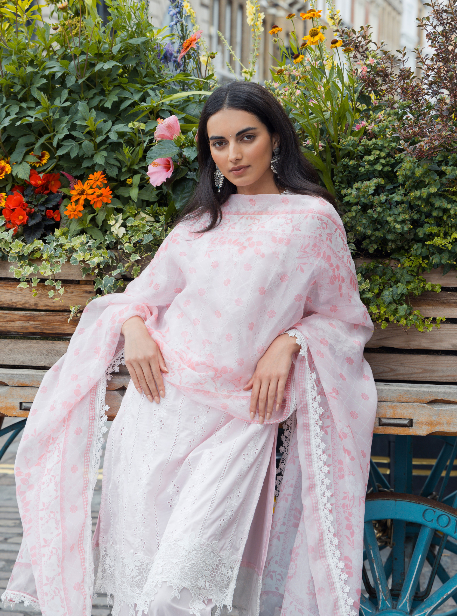 Barnet Supima Cotton Pink Kurta Set