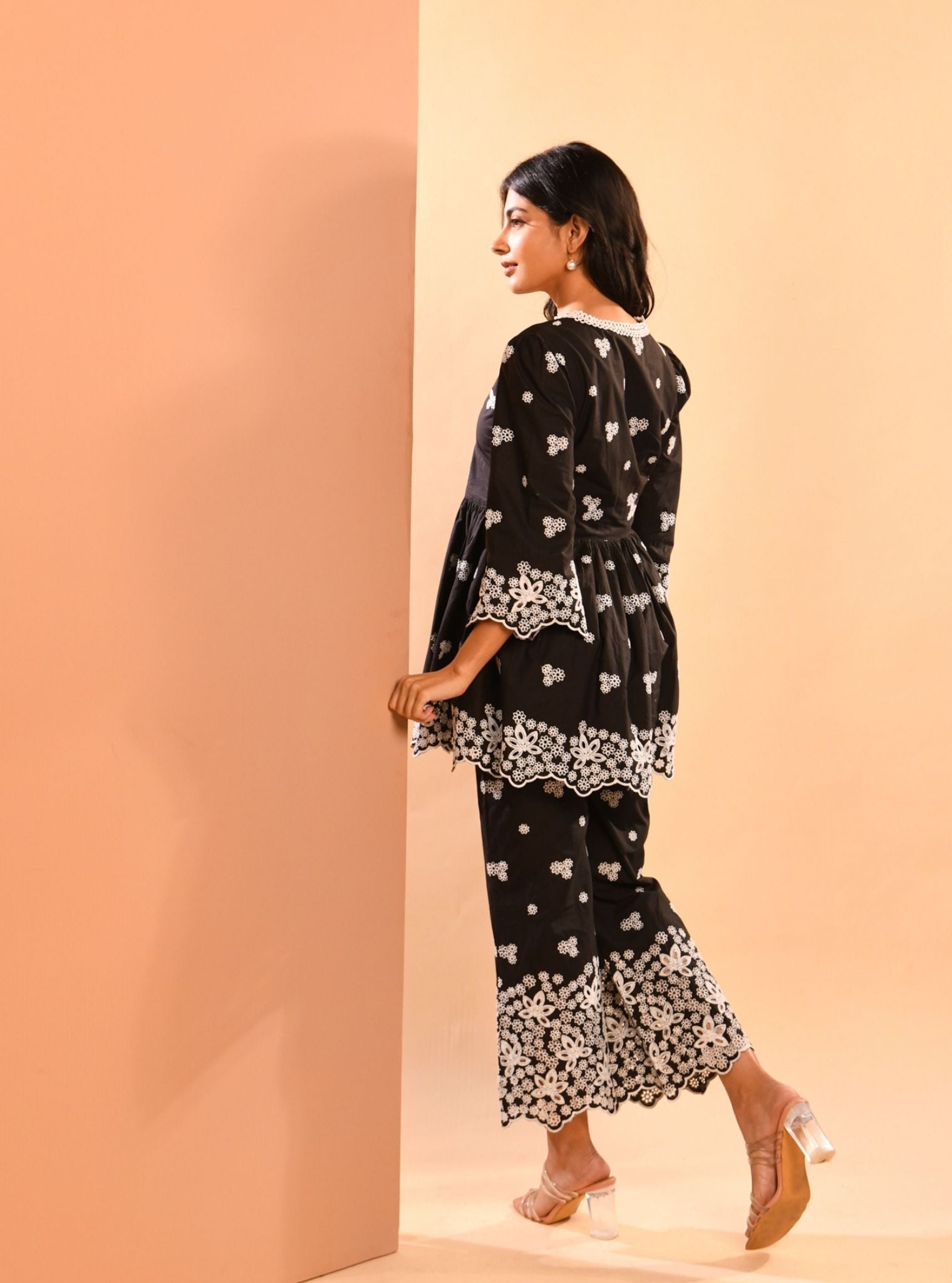 Ayn Supima Cotton Black Co-ord Set