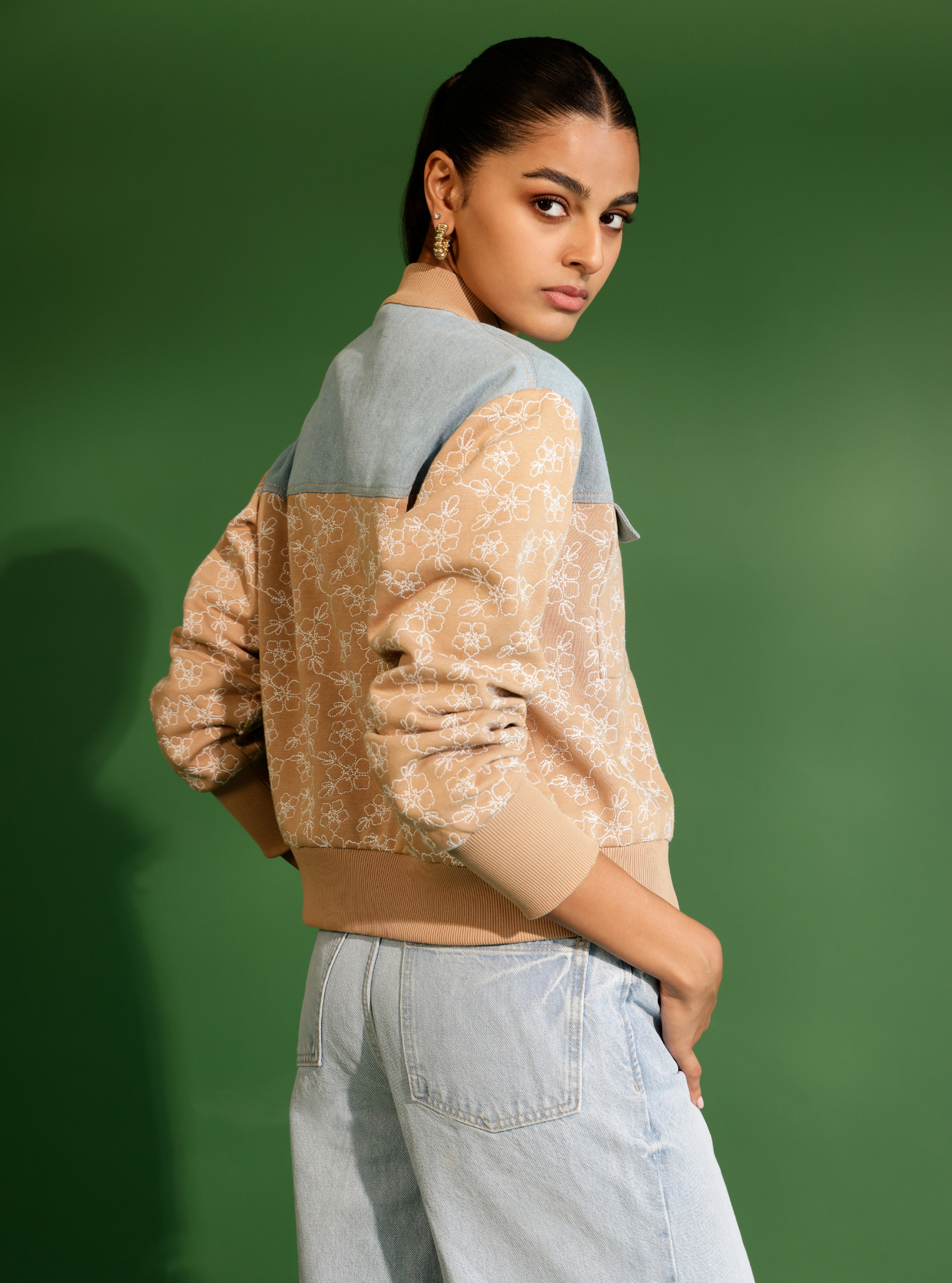 Eleanor Fleece Beige Jacket