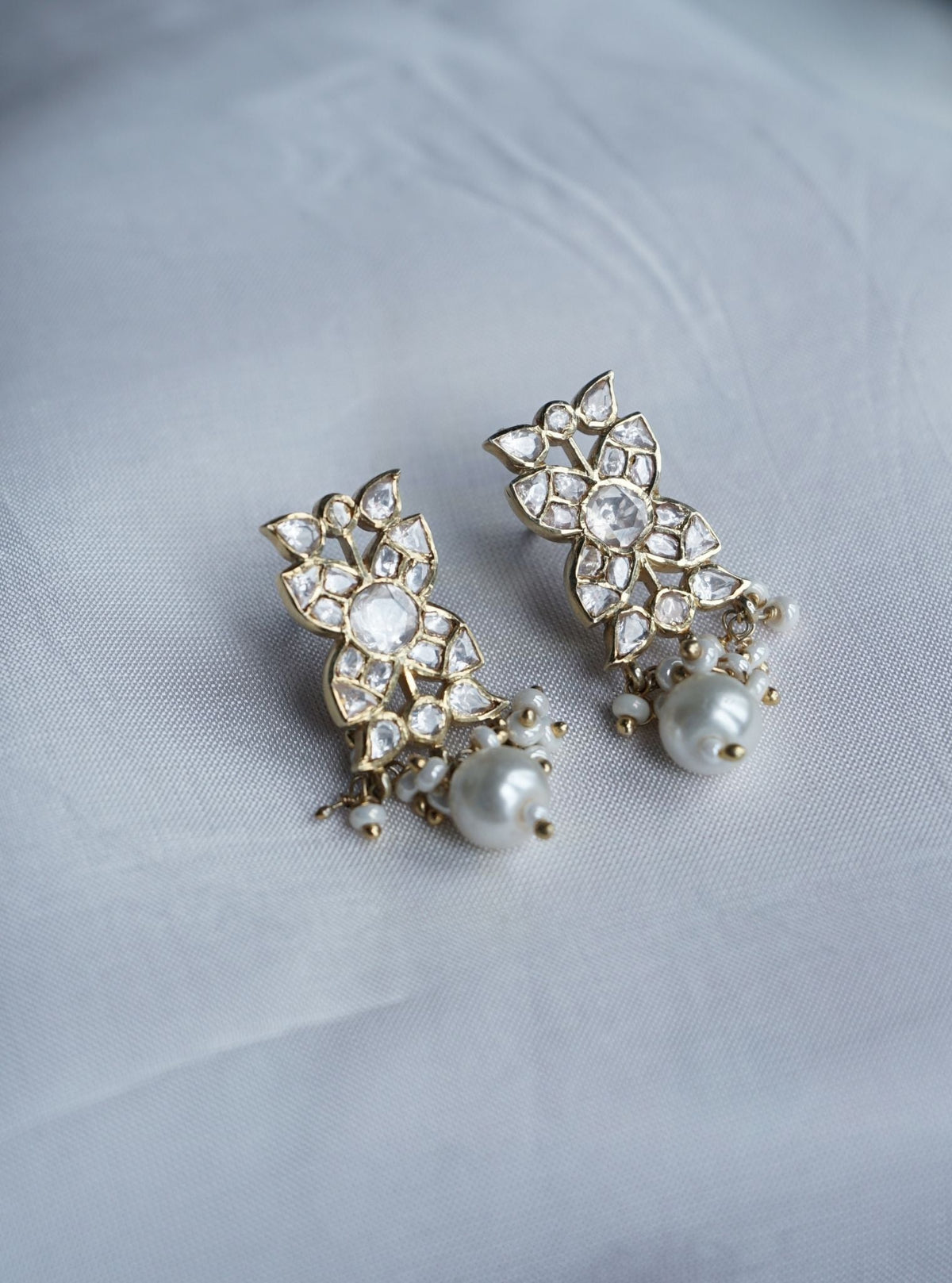 Pure Silver Dhara Earrings