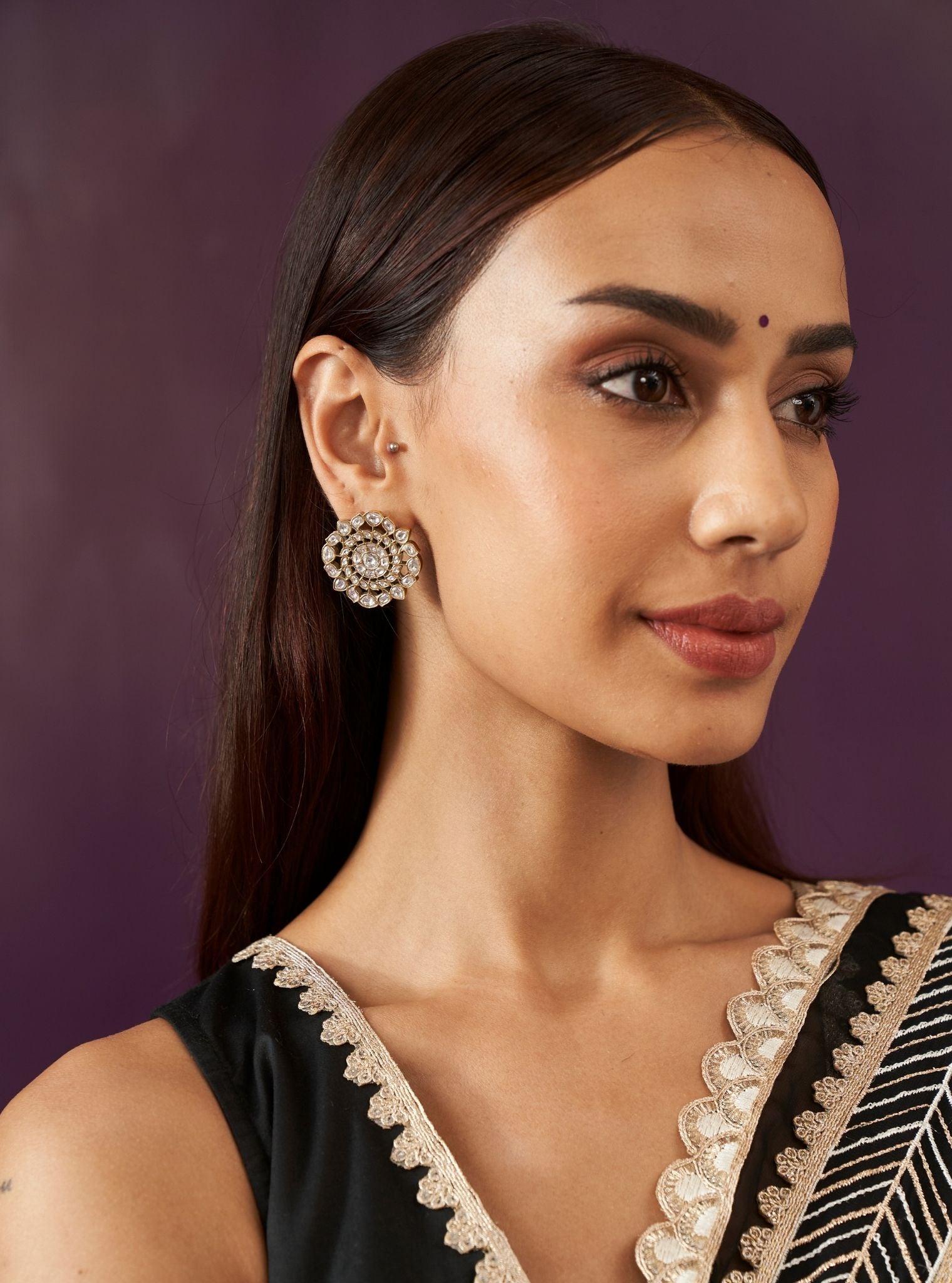 Pure Silver Trisha Studs