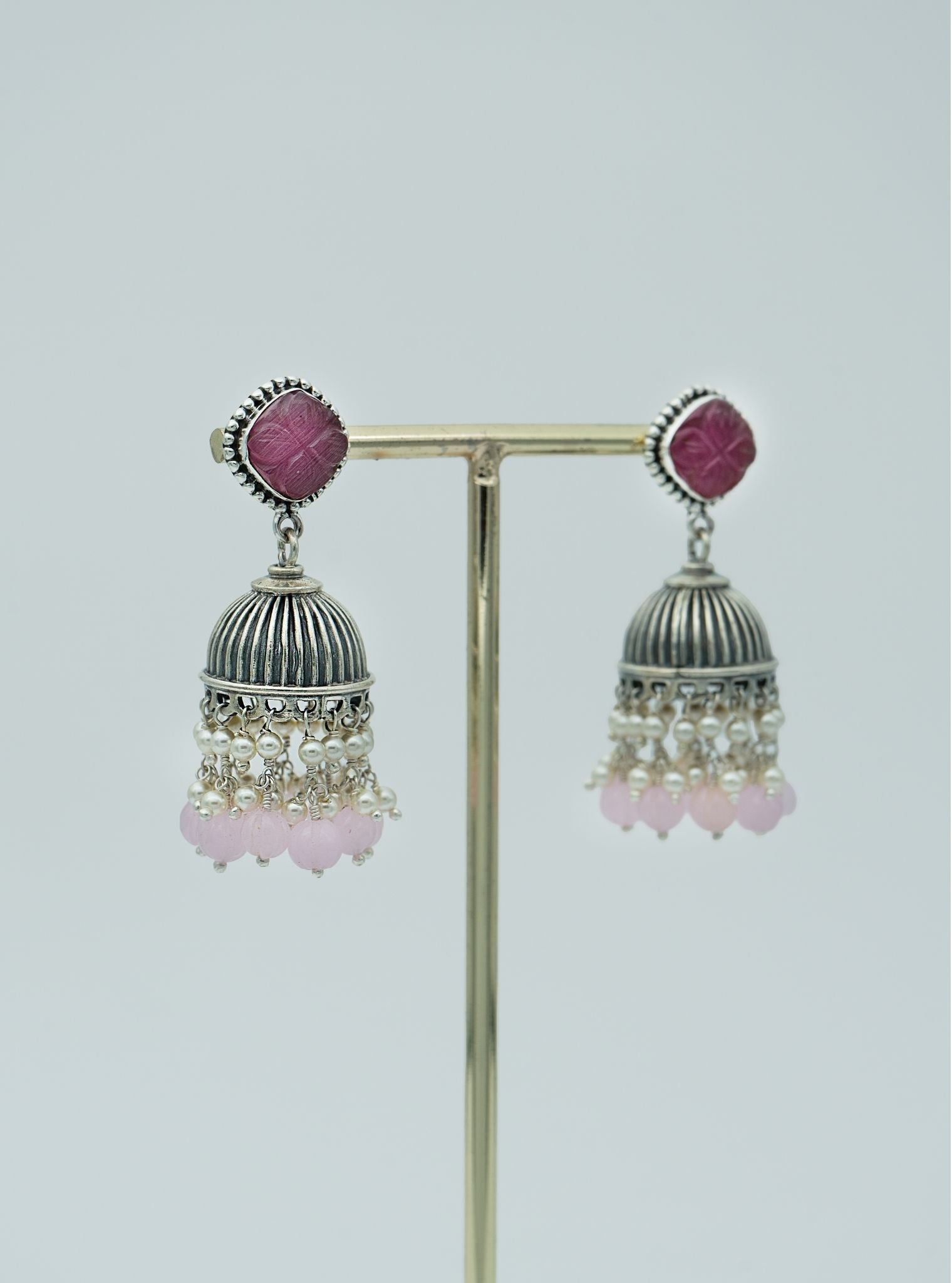 Pure Silver Priya Jhumki