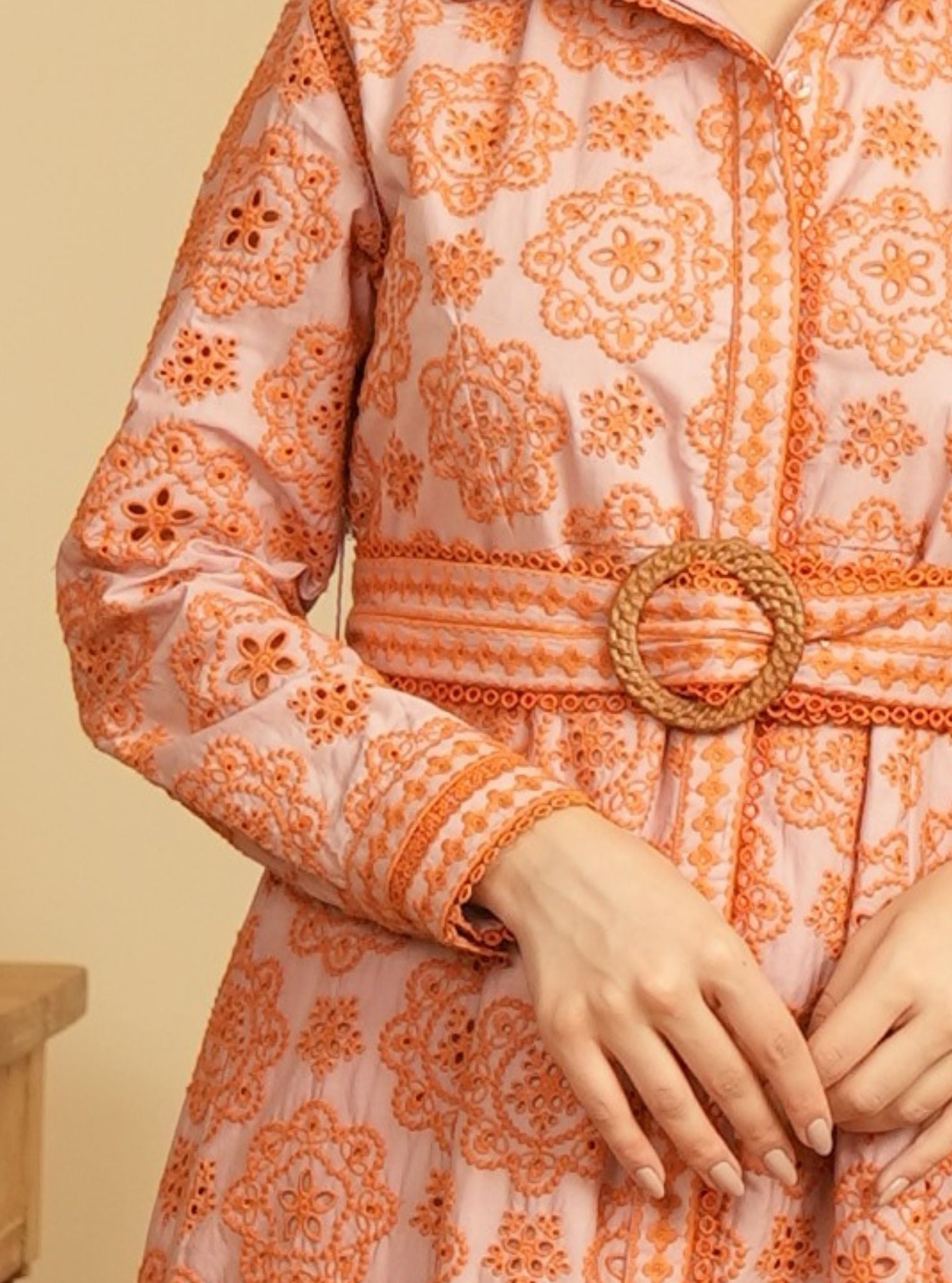 Sansa Supima Cotton Light Pink Dress