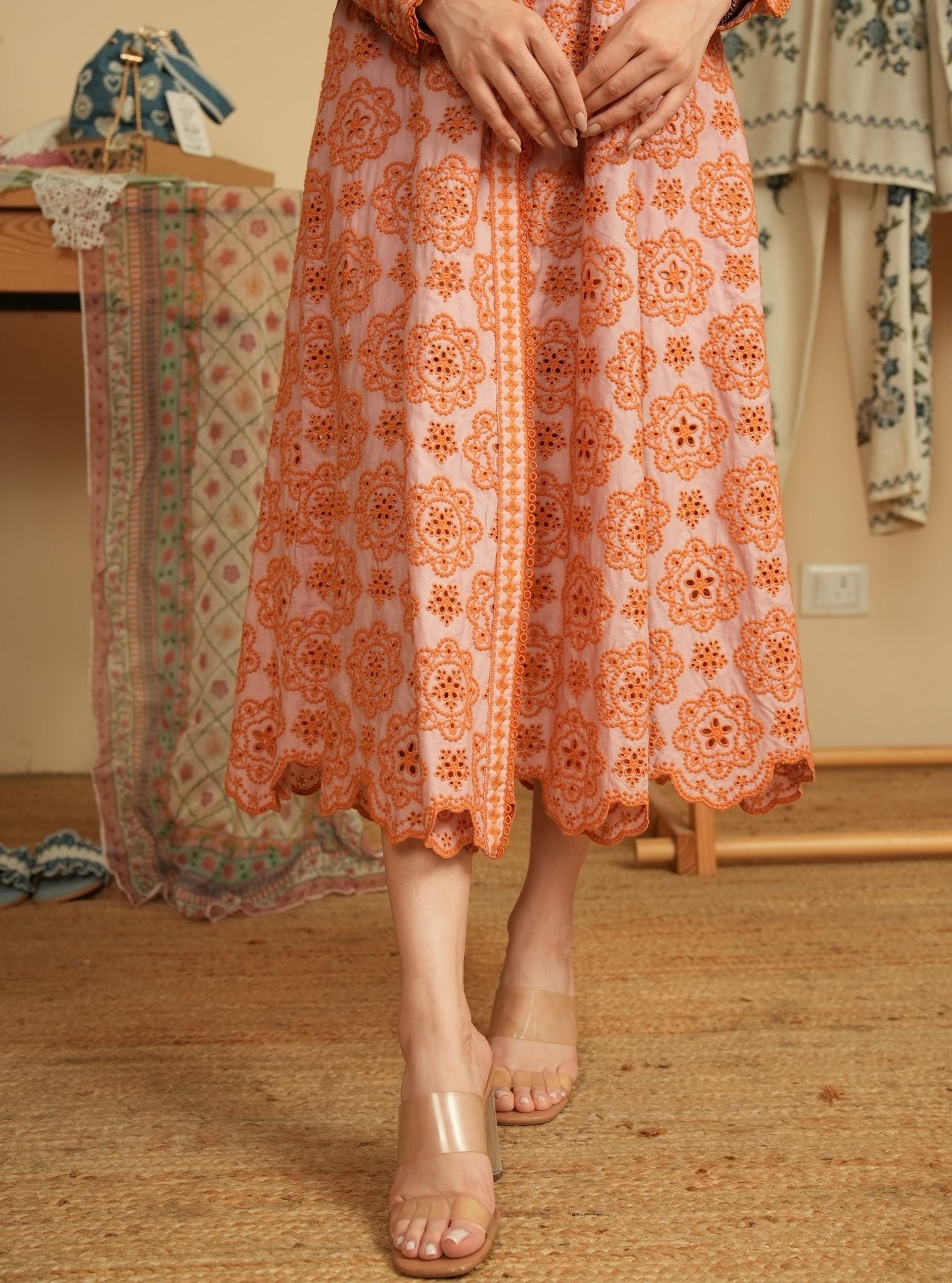 Sansa Supima Cotton Light Pink Dress