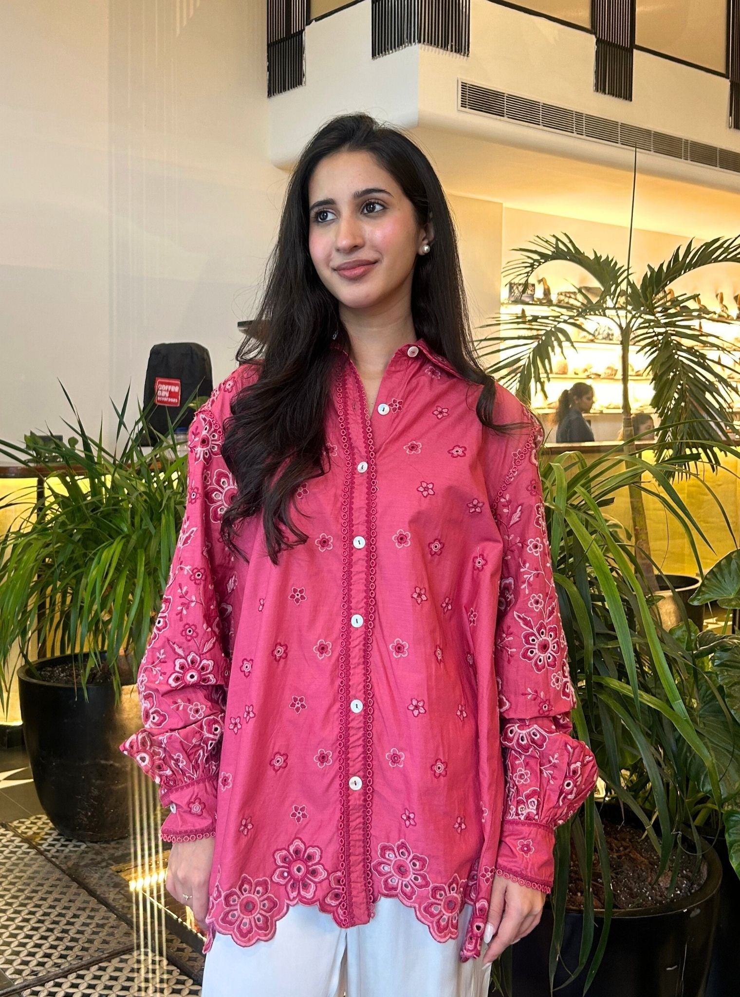 Mirabel Supima Cotton Fuchsia Shirt