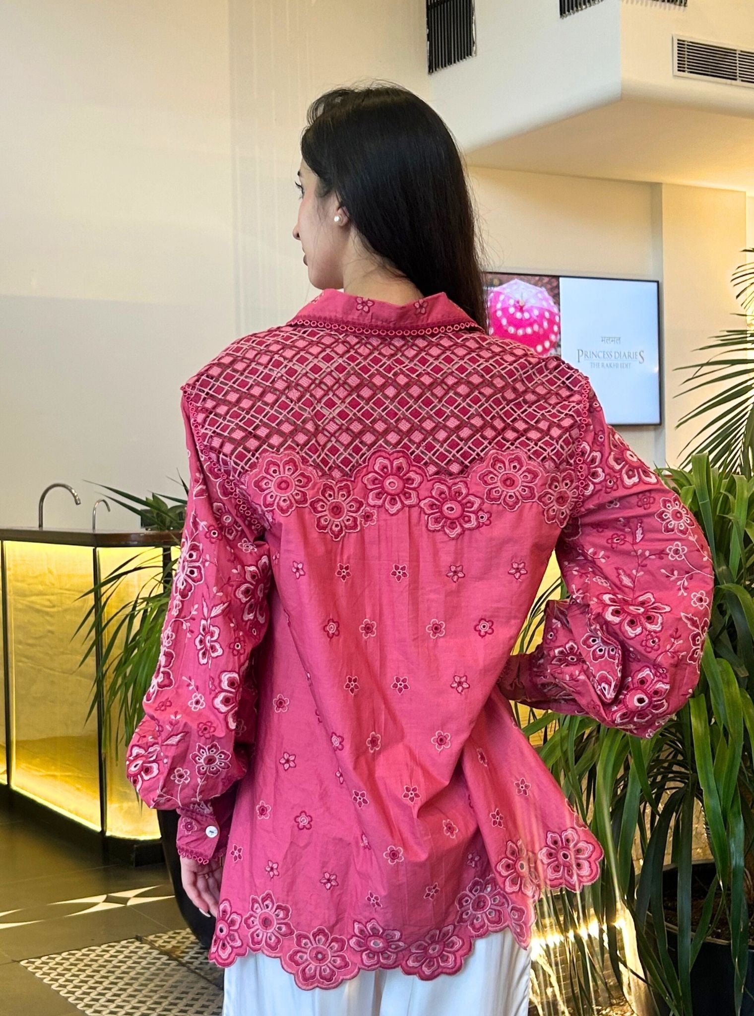 Mirabel Supima Cotton Fuchsia Shirt