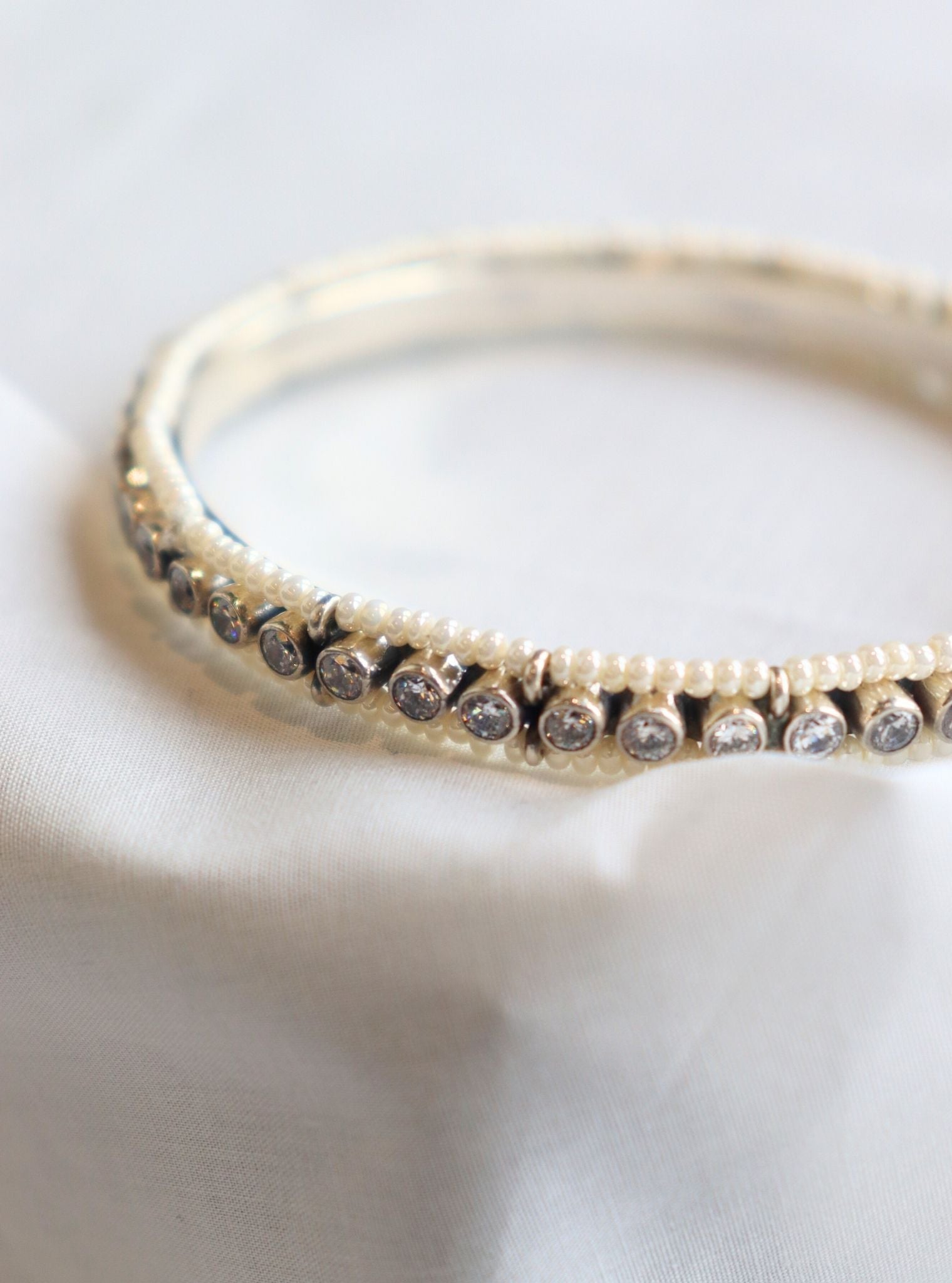 Pure Silver Jaya Bangle