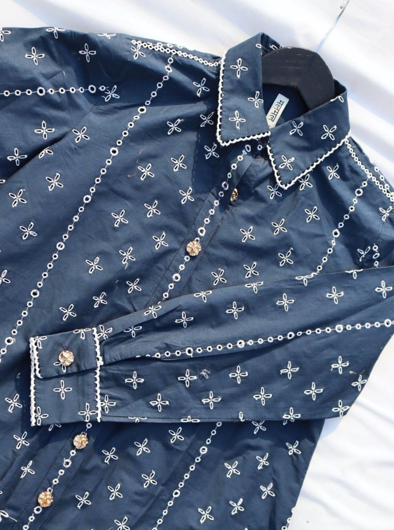 Inaya Supima Cotton Navy Co-ord Set