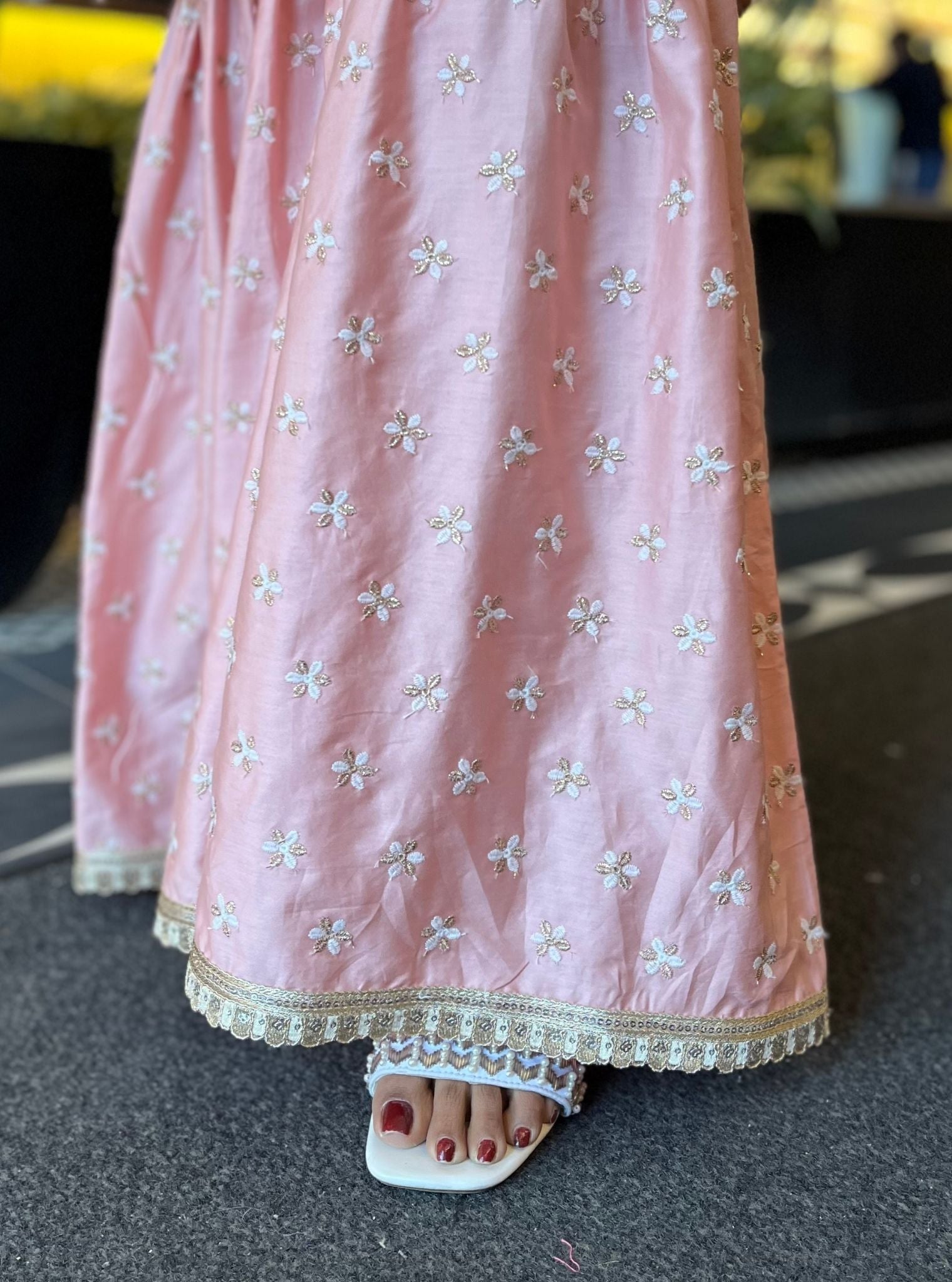 Sama Pima Pink Kurta Set