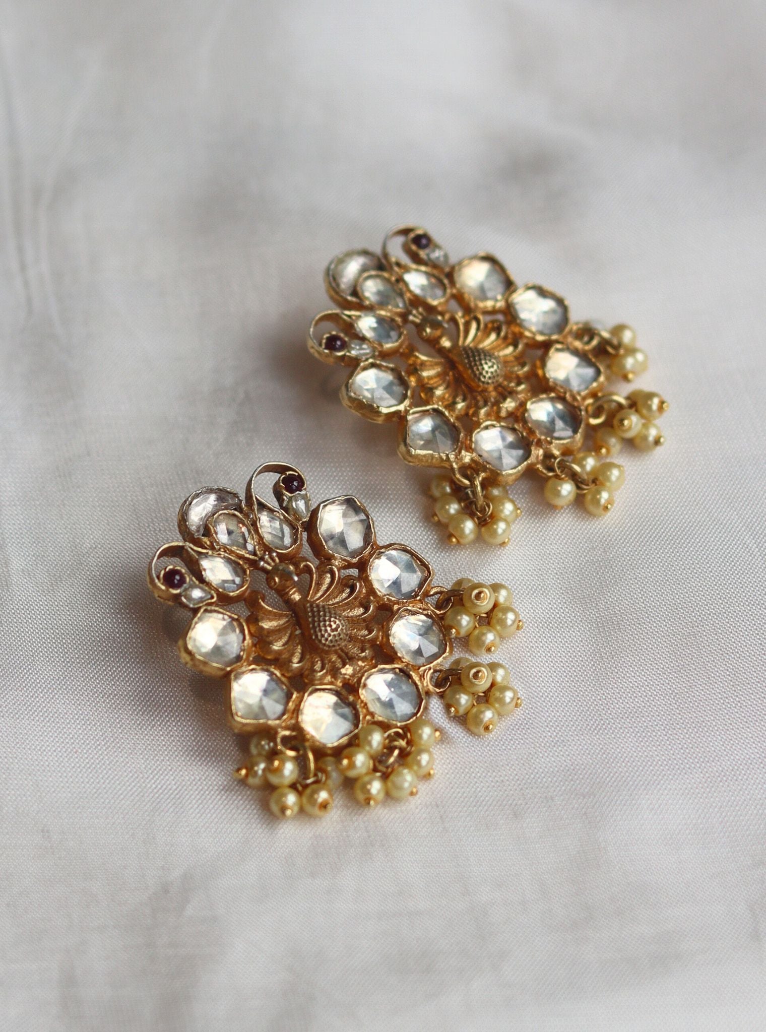 Pure Silver Mrina Studs