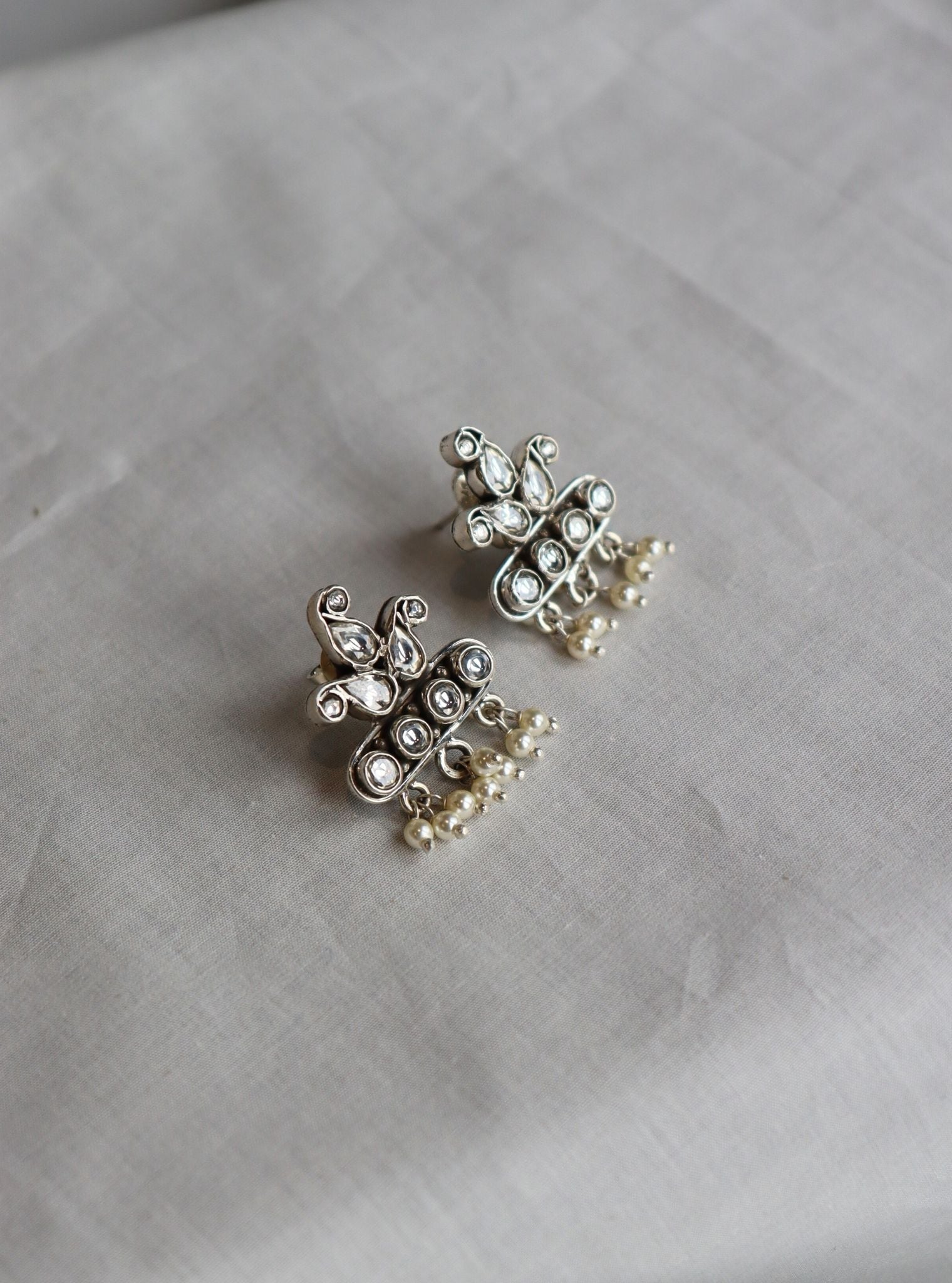 Pure Silver Tanvi Earrings