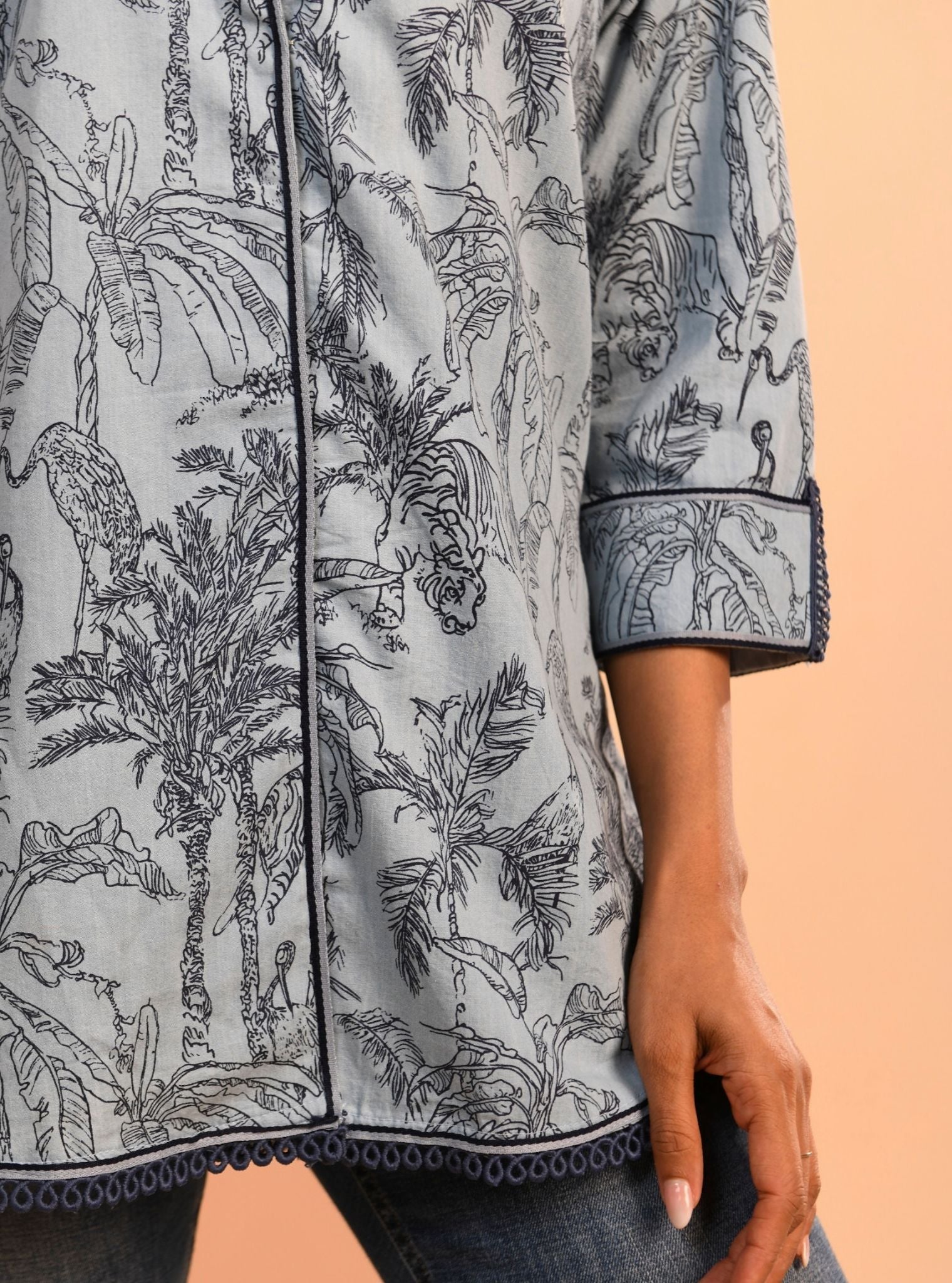 Yulia Denim Light Blue Shirt