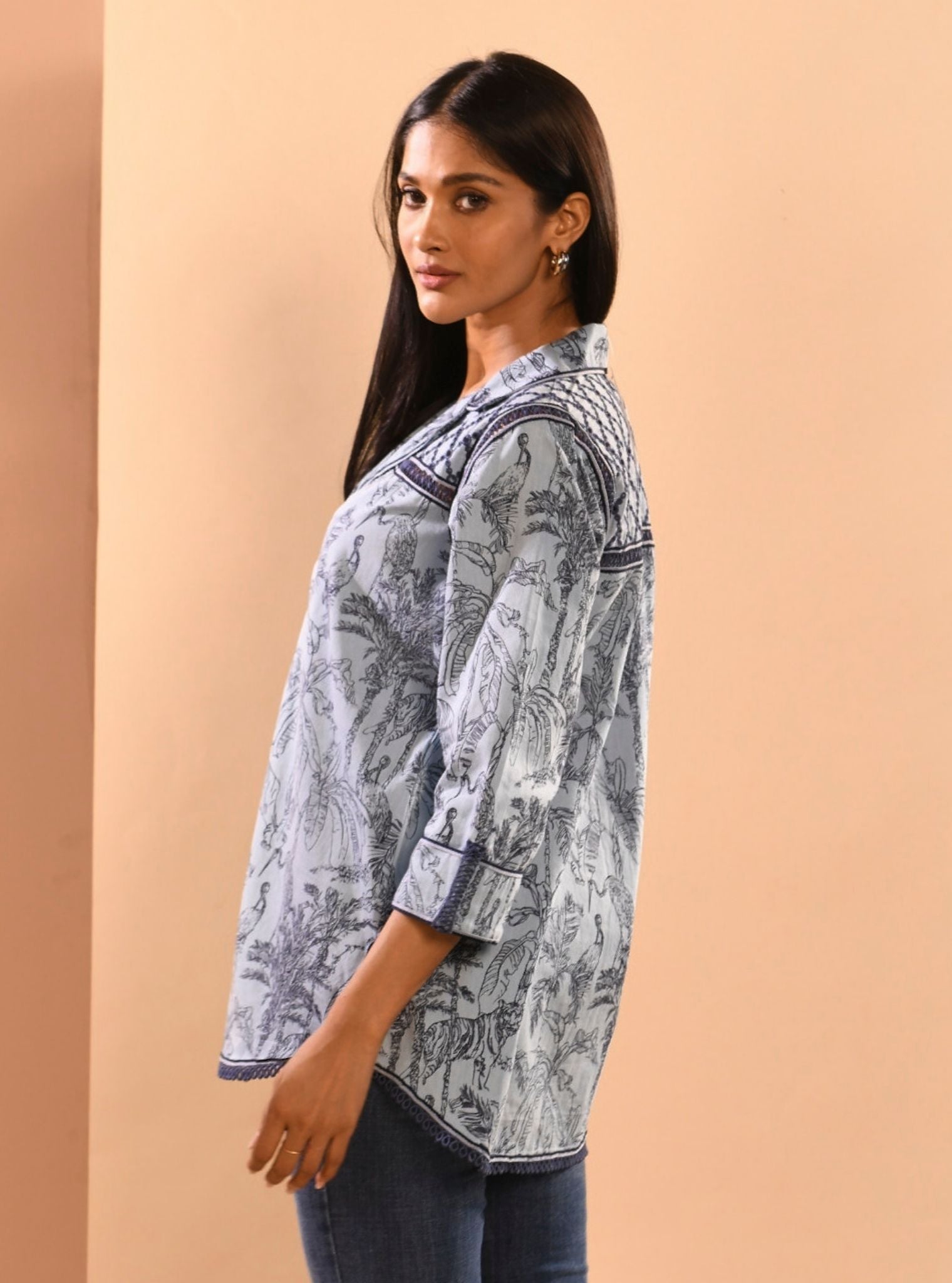 Yulia Denim Light Blue Shirt