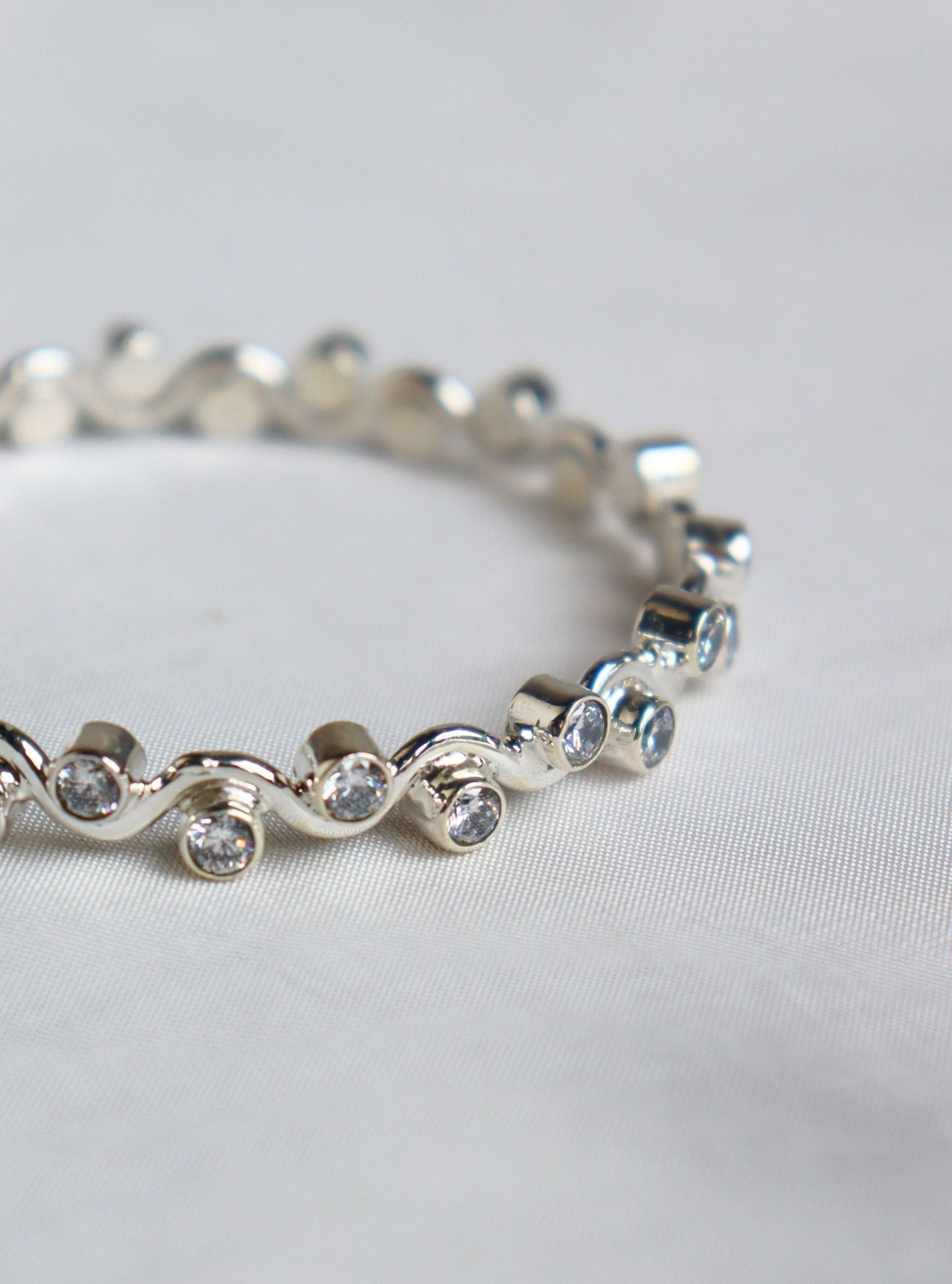 Pure Silver Daksha Bangle