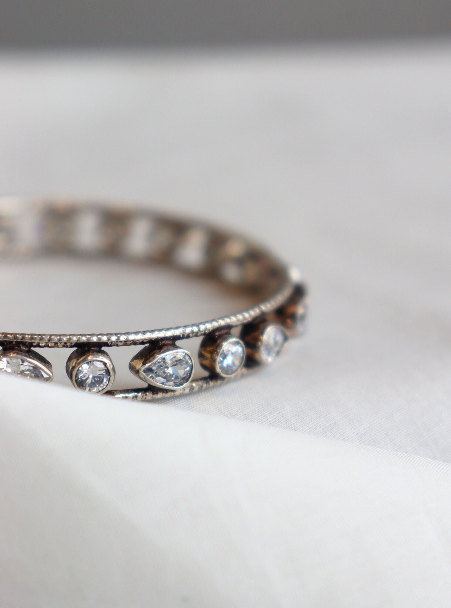 Pure Silver Emaira Bangle