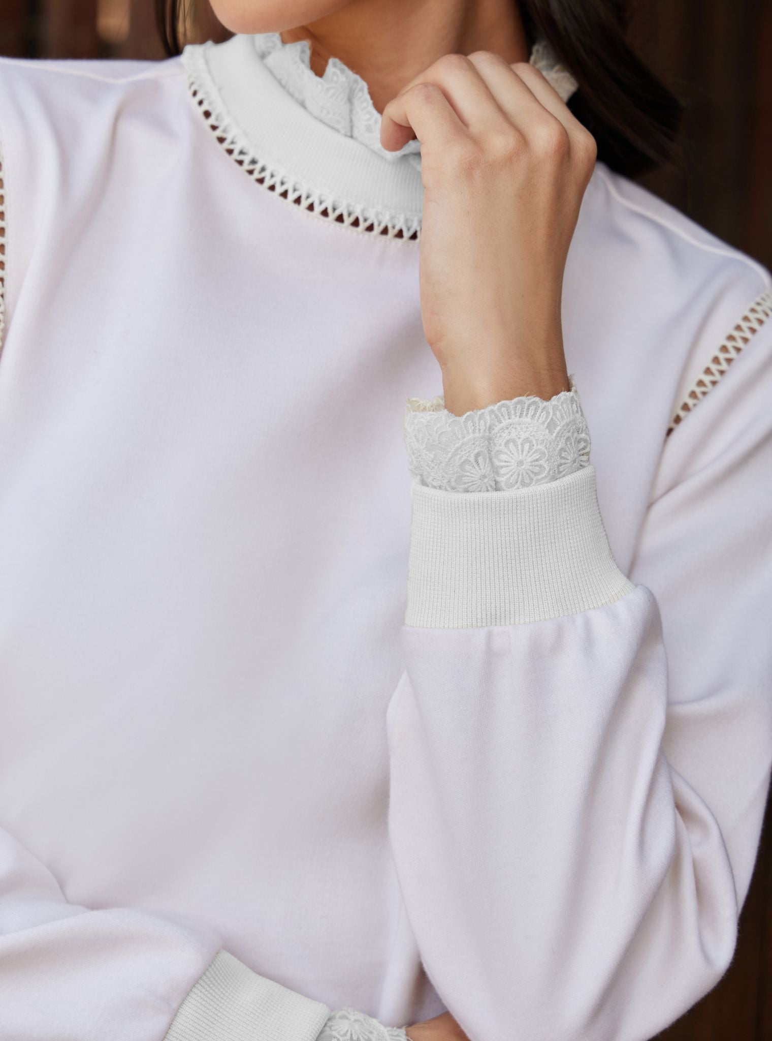 Meleta Spacer Cream Co-ord Set