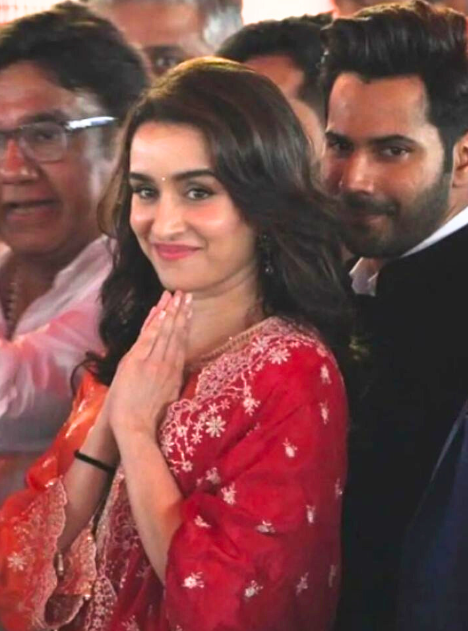 Kangna Bemberg Satin Burnt Orange Kurta Set