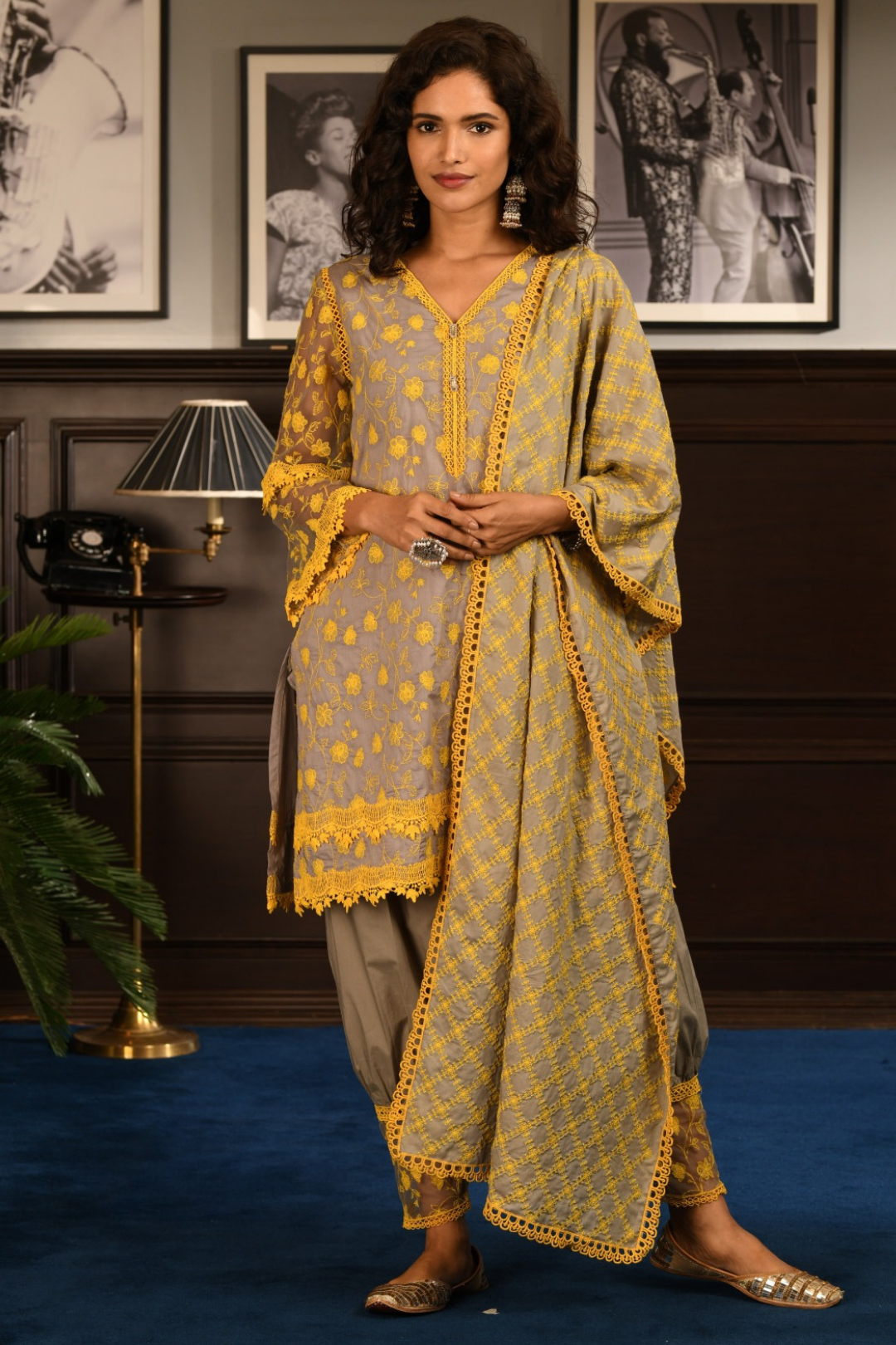 Aleeza Supima Cotton Kurta Set