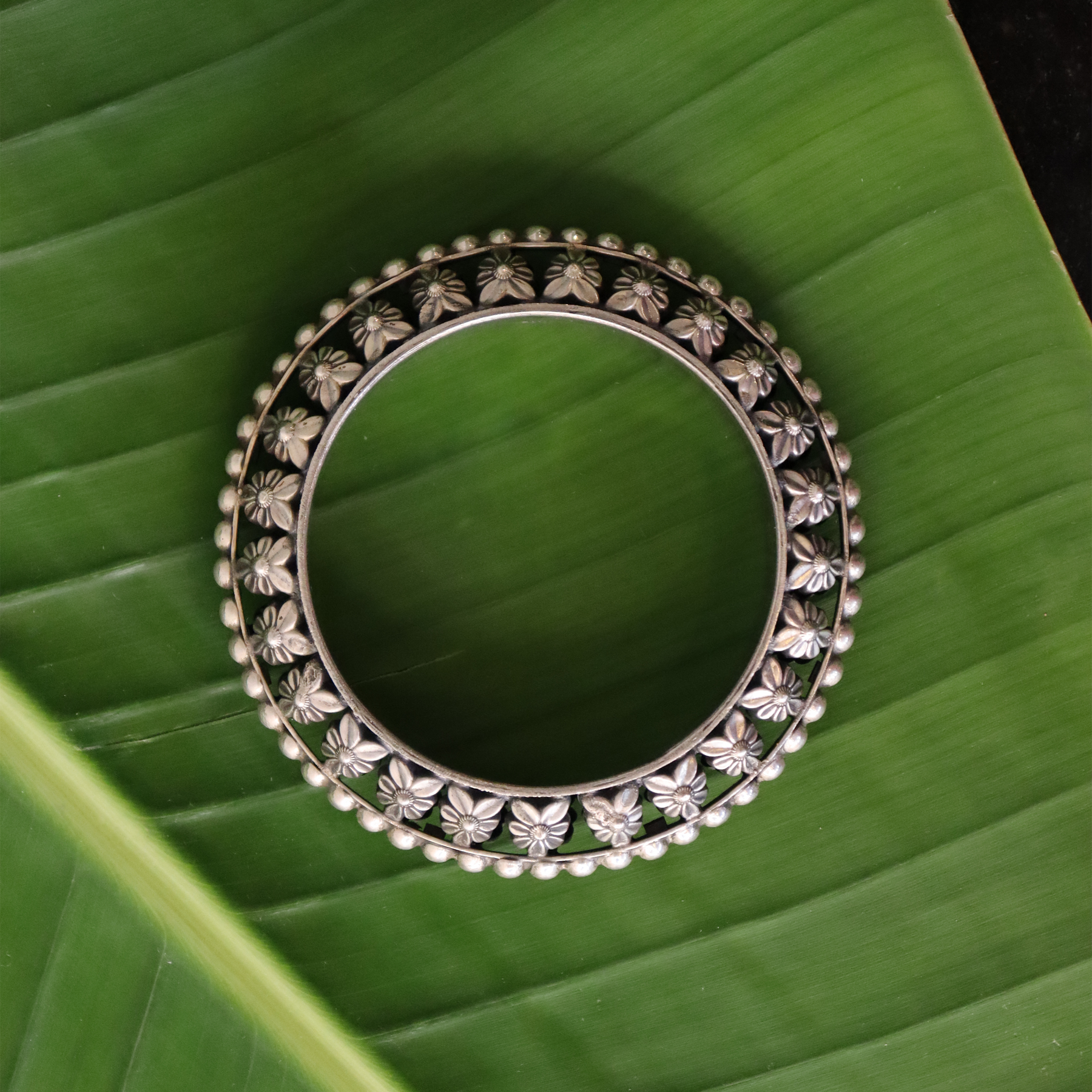 Pure Silver Inaayat Bangle