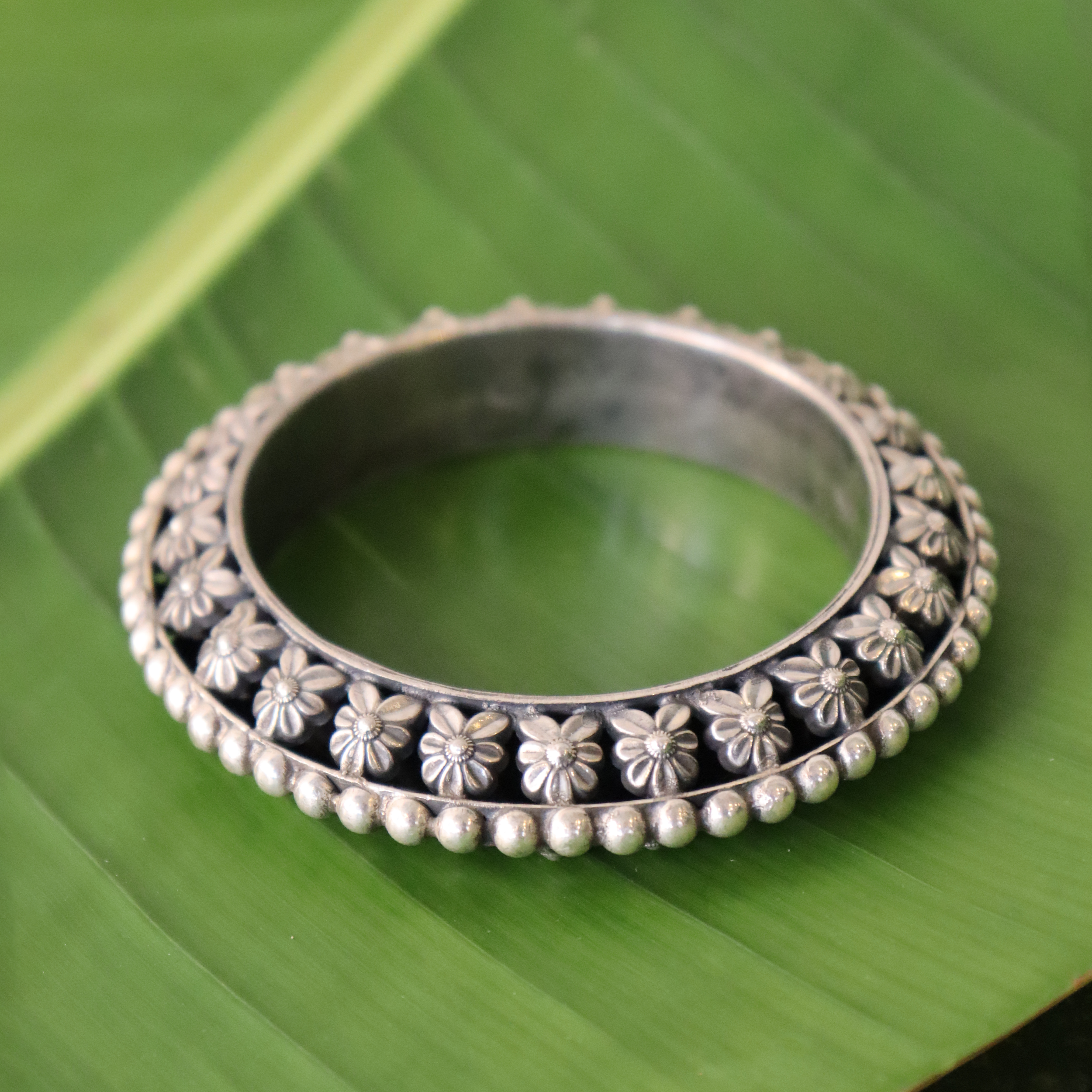 Pure Silver Inaayat Bangle