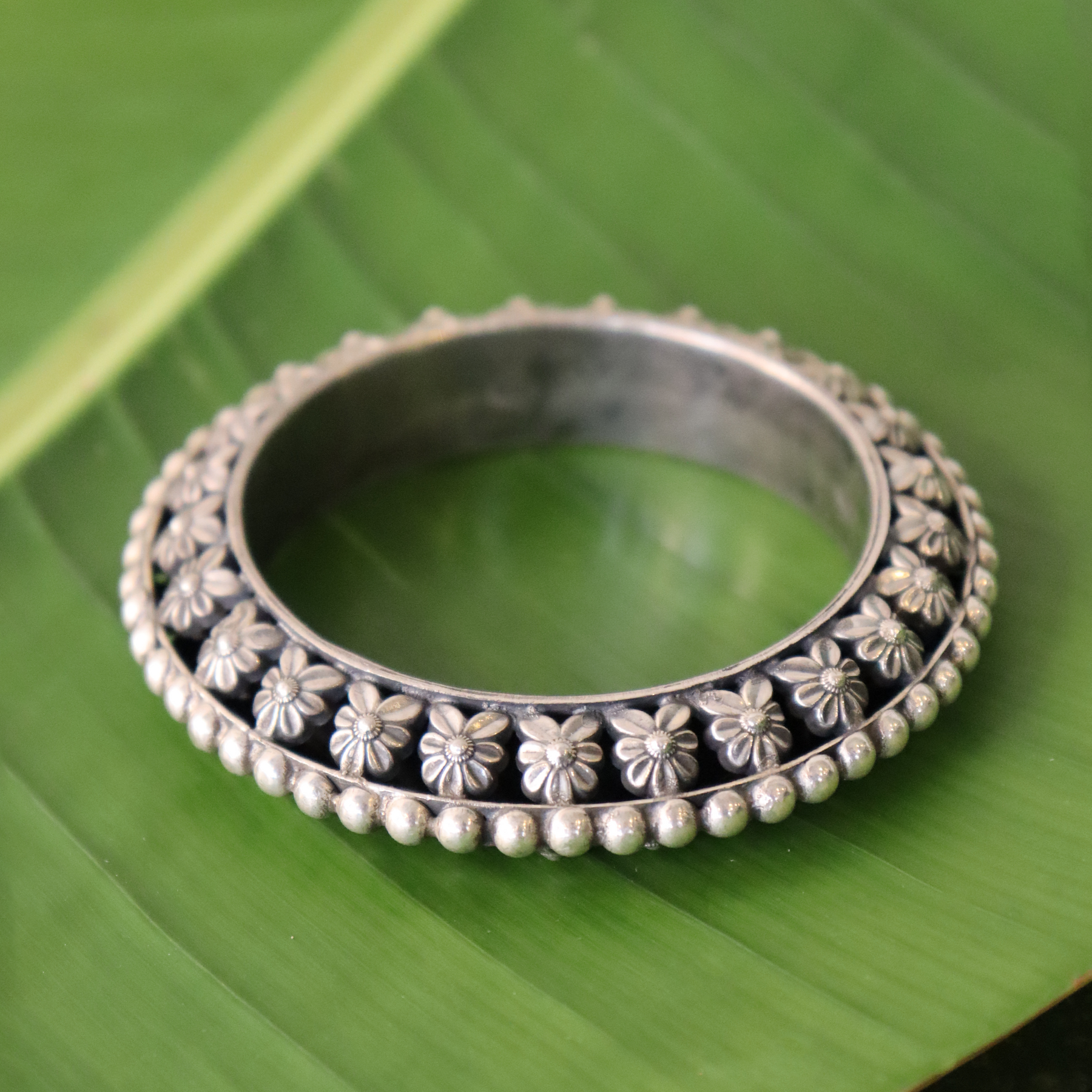 Pure Silver Inaayat Bangle