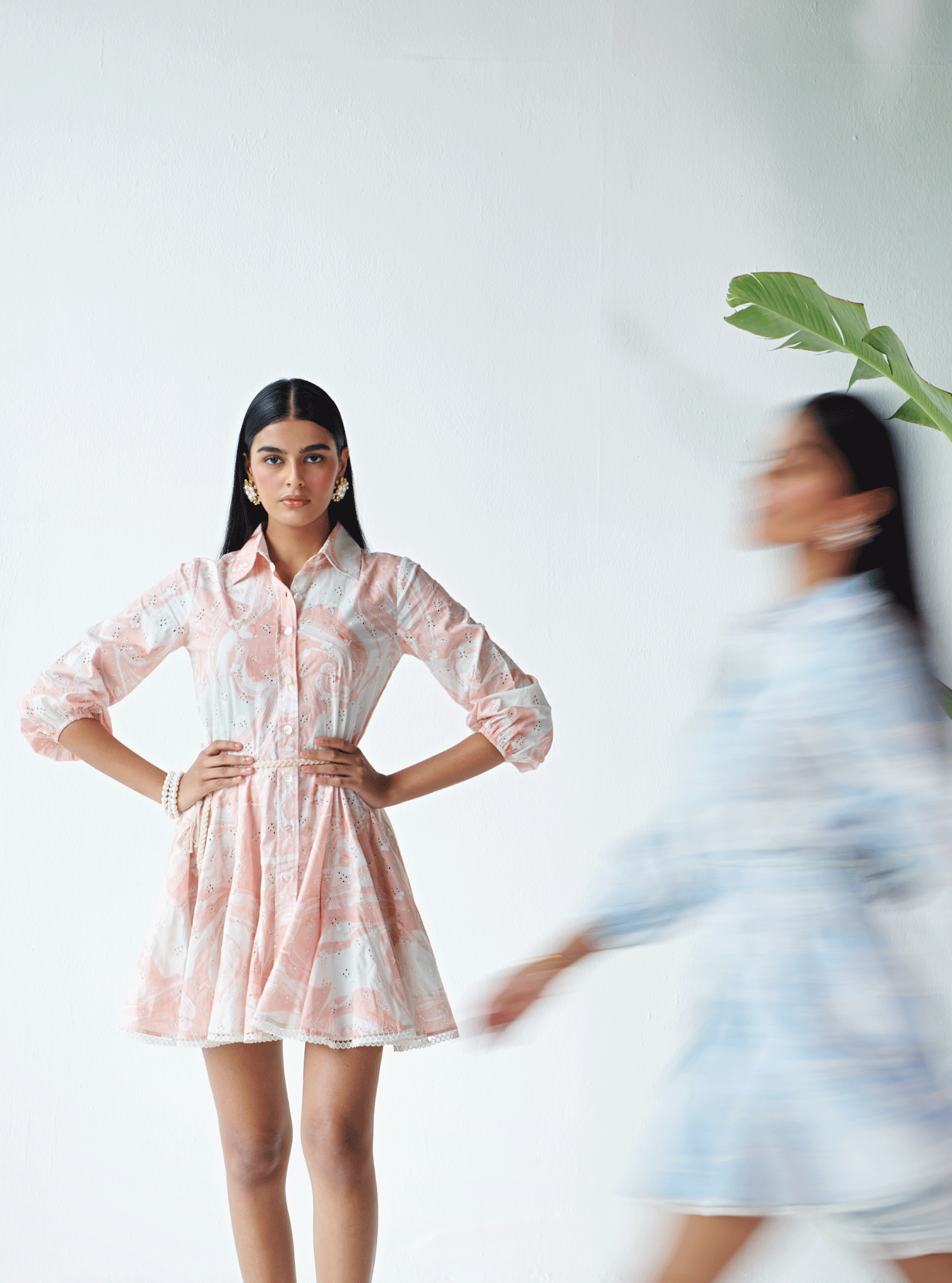 Anza Supima Cotton Blue Dress